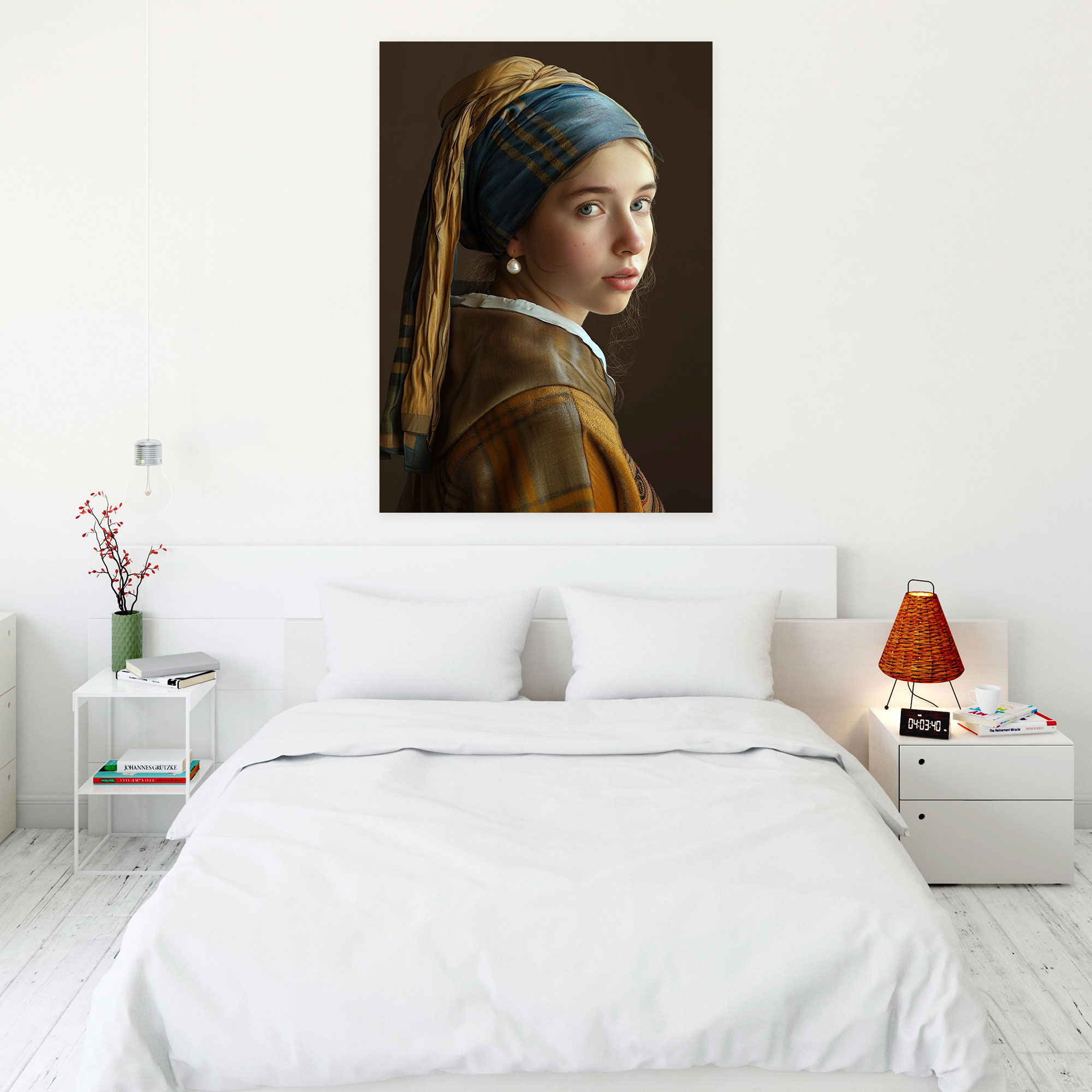 Johannes Vermeer Canvas Print - Johannes Vermeer, Home Decoration, Canvas Wall Art, Canvas Print