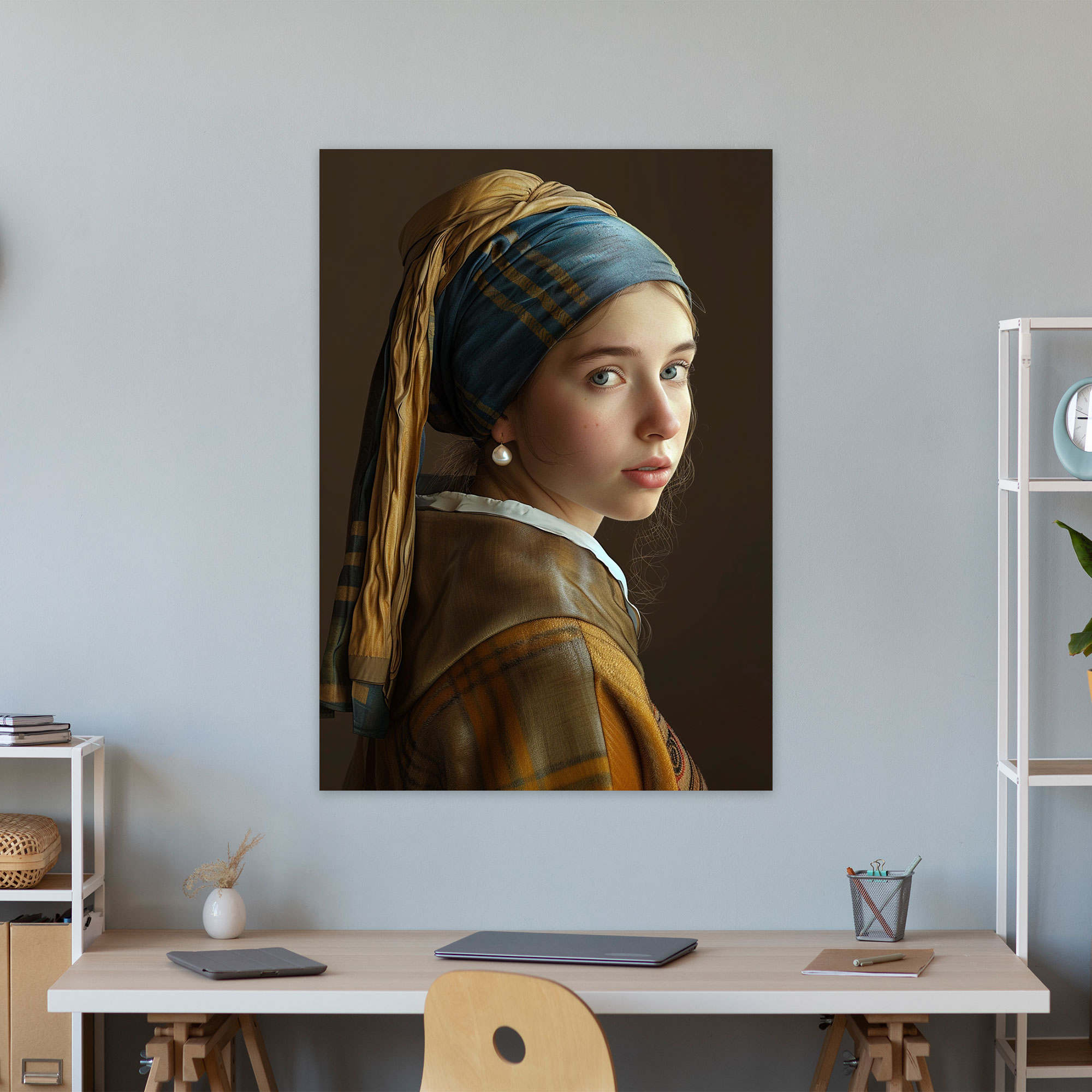 Johannes Vermeer Canvas Print - Johannes Vermeer, Home Decoration, Canvas Wall Art, Canvas Print