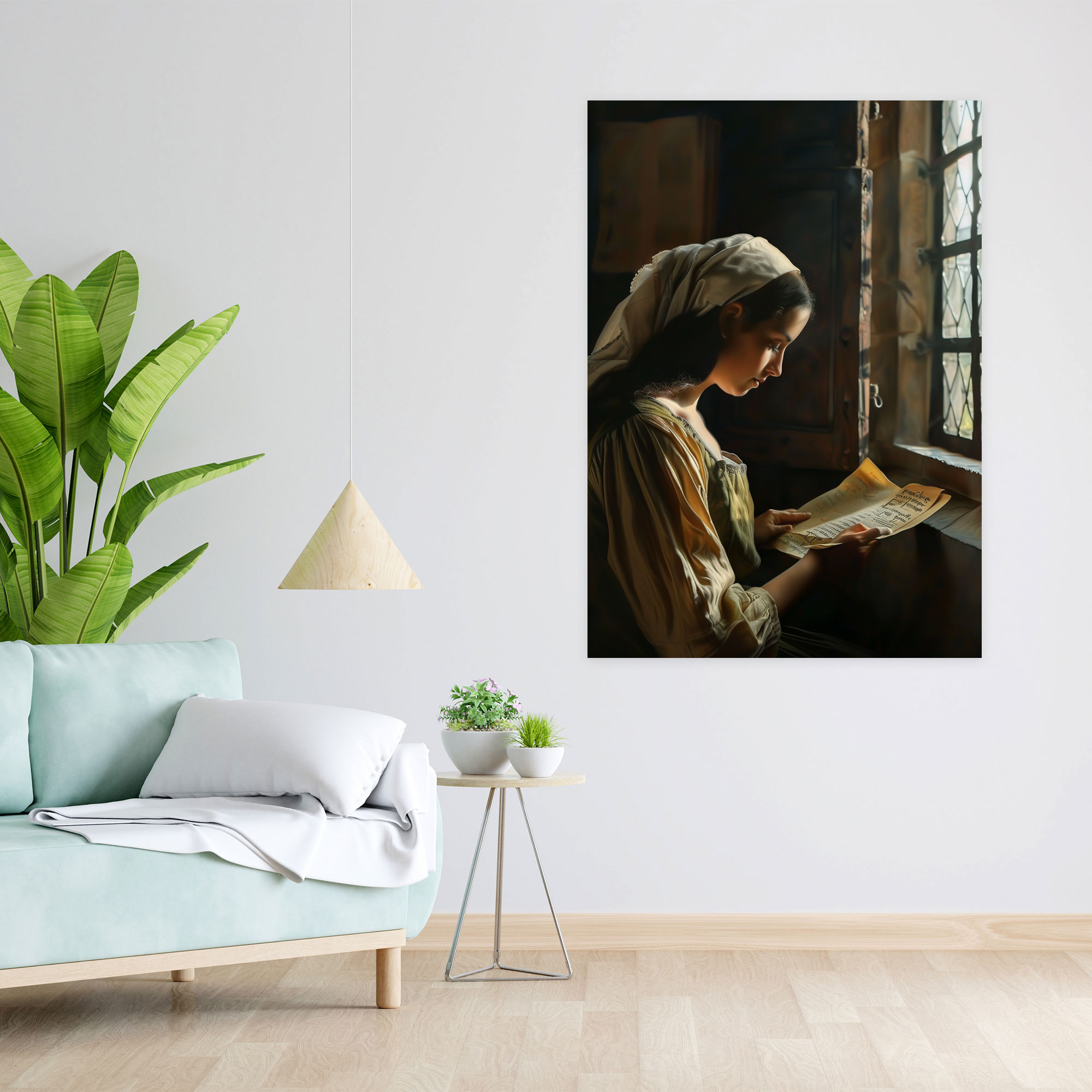 Johannes Vermeer Canvas Print - Johannes Vermeer, Home Decoration, Canvas Wall Art, Johannes Vermeer
