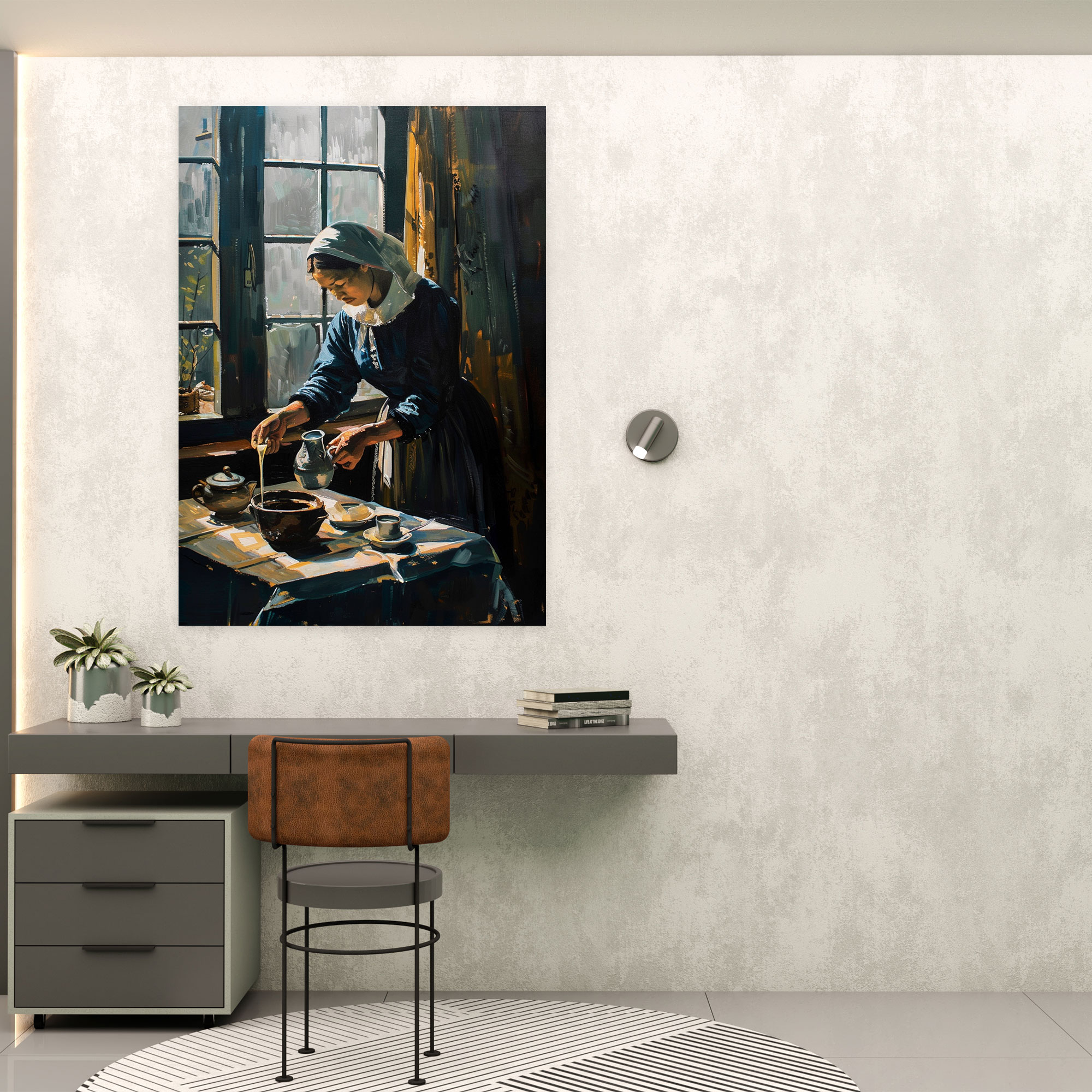 Johannes Vermeer Canvas Print - Johannes Vermeer, Johannes Vermeer, Canvas Wall Art, Wall Decoration