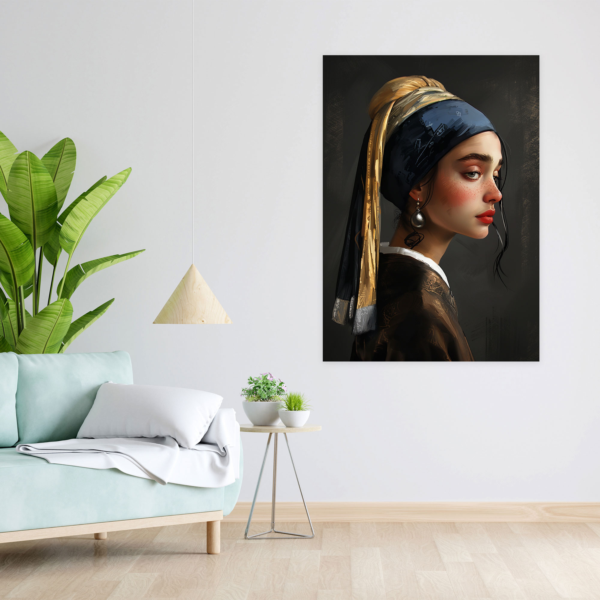 Johannes Vermeer Wall Art Canvas Print - Johannes Vermeer, Home Decoration, Canvas, Canvas Wall Art
