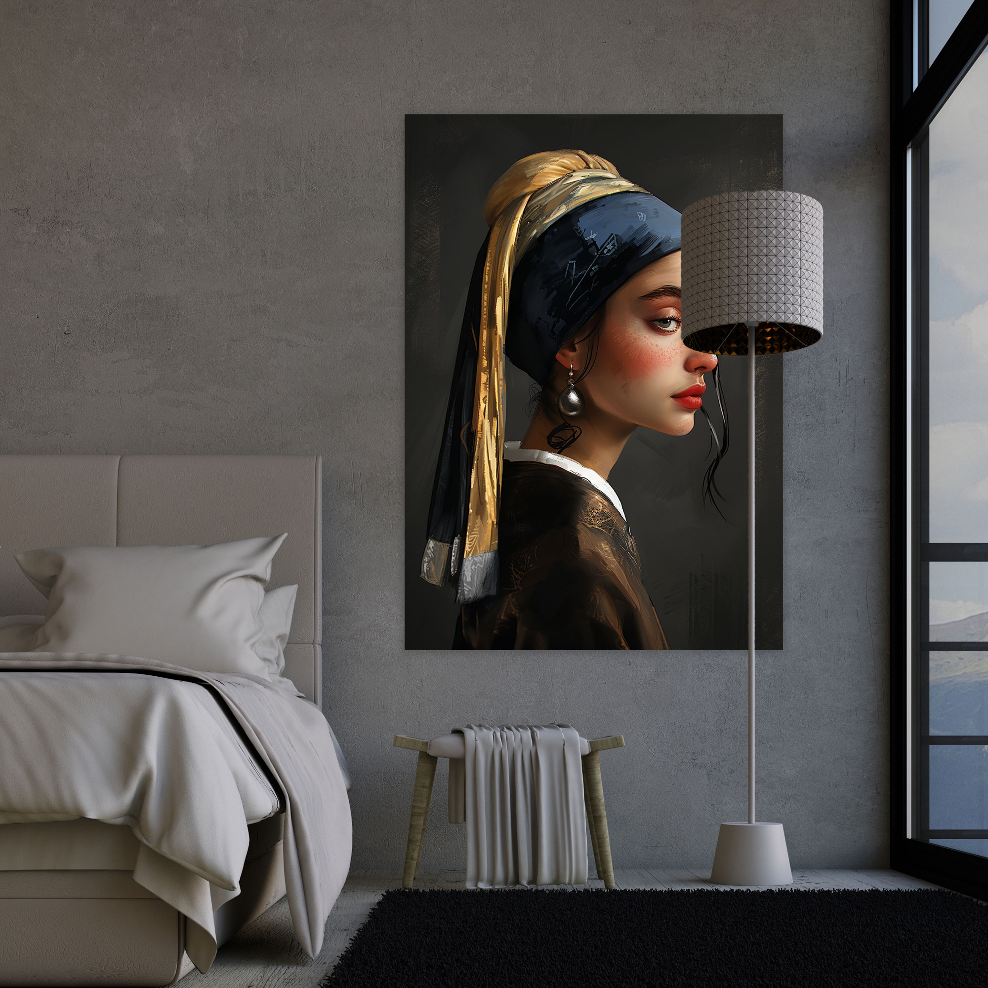 Johannes Vermeer Wall Art Canvas Print - Johannes Vermeer, Home Decoration, Canvas, Canvas Wall Art