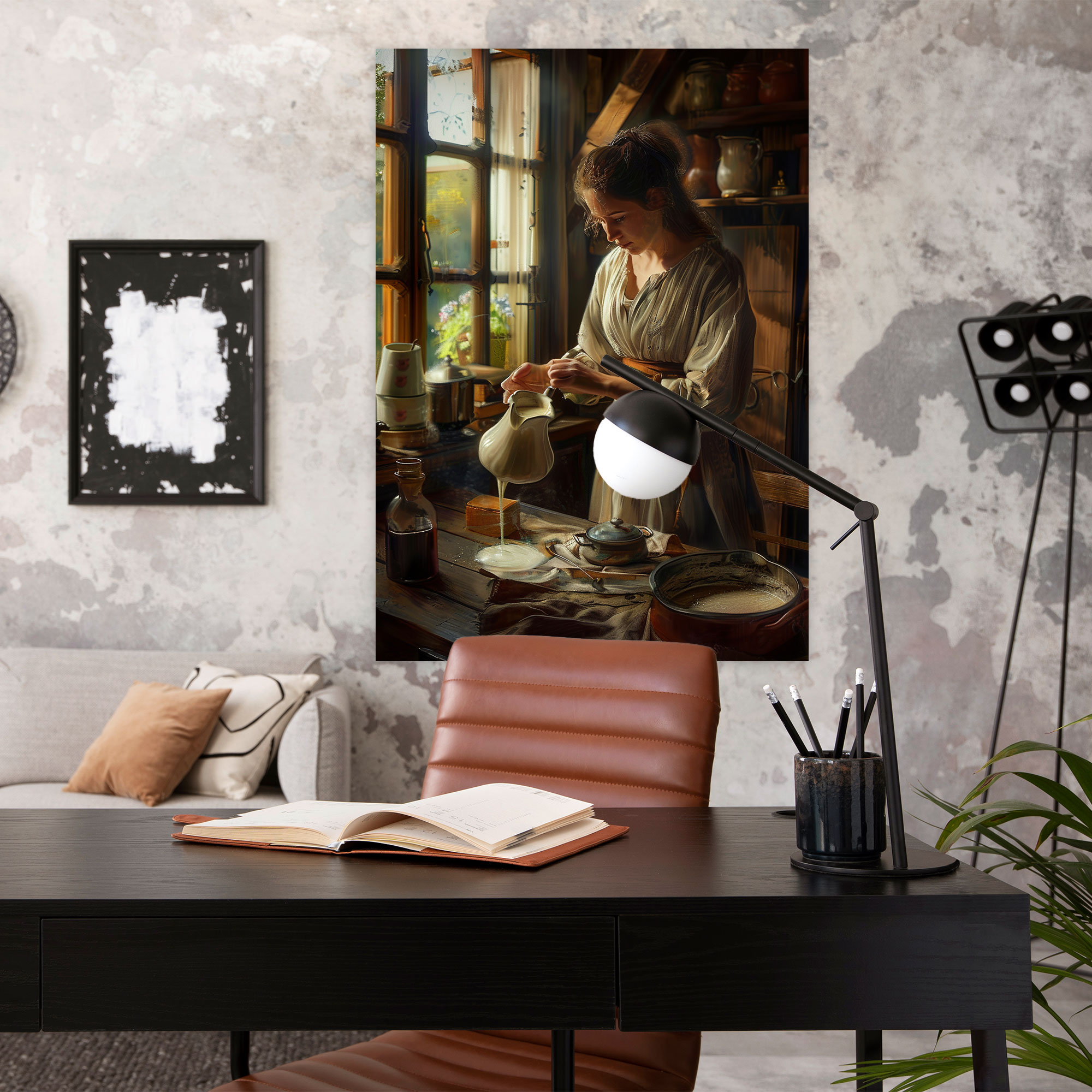 Johannes Vermeer Canvas Print Wall Decoration - Johannes Vermeer, Wall Art, Canvas Wall Art, Home Decoration