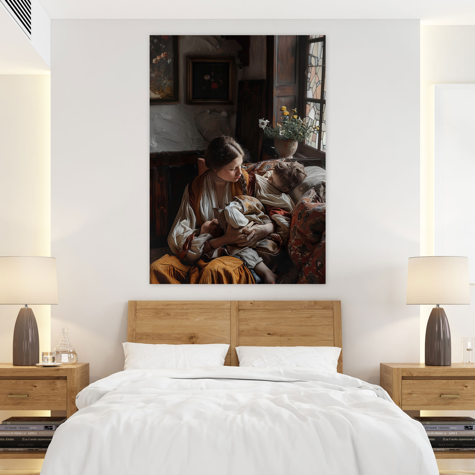 Johannes Vermeer Kanvas Tablo Duvar Sanatı - Johannes Vermeer Kanvas Duvar Sanatı