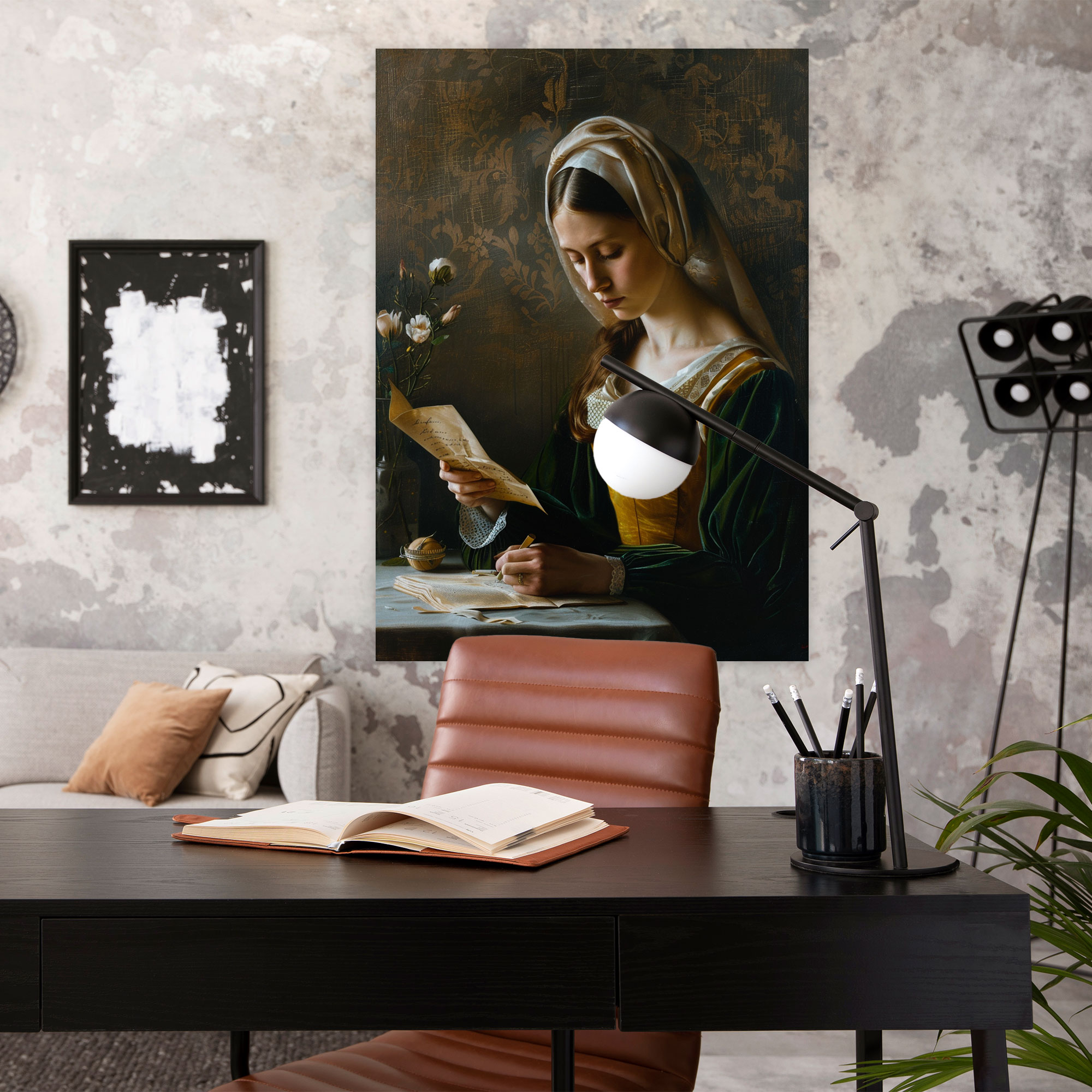 Johannes Vermeer Canvas Print - Johannes Vermeer, Wall Art, Wall Decoration, Johannes Vermeer