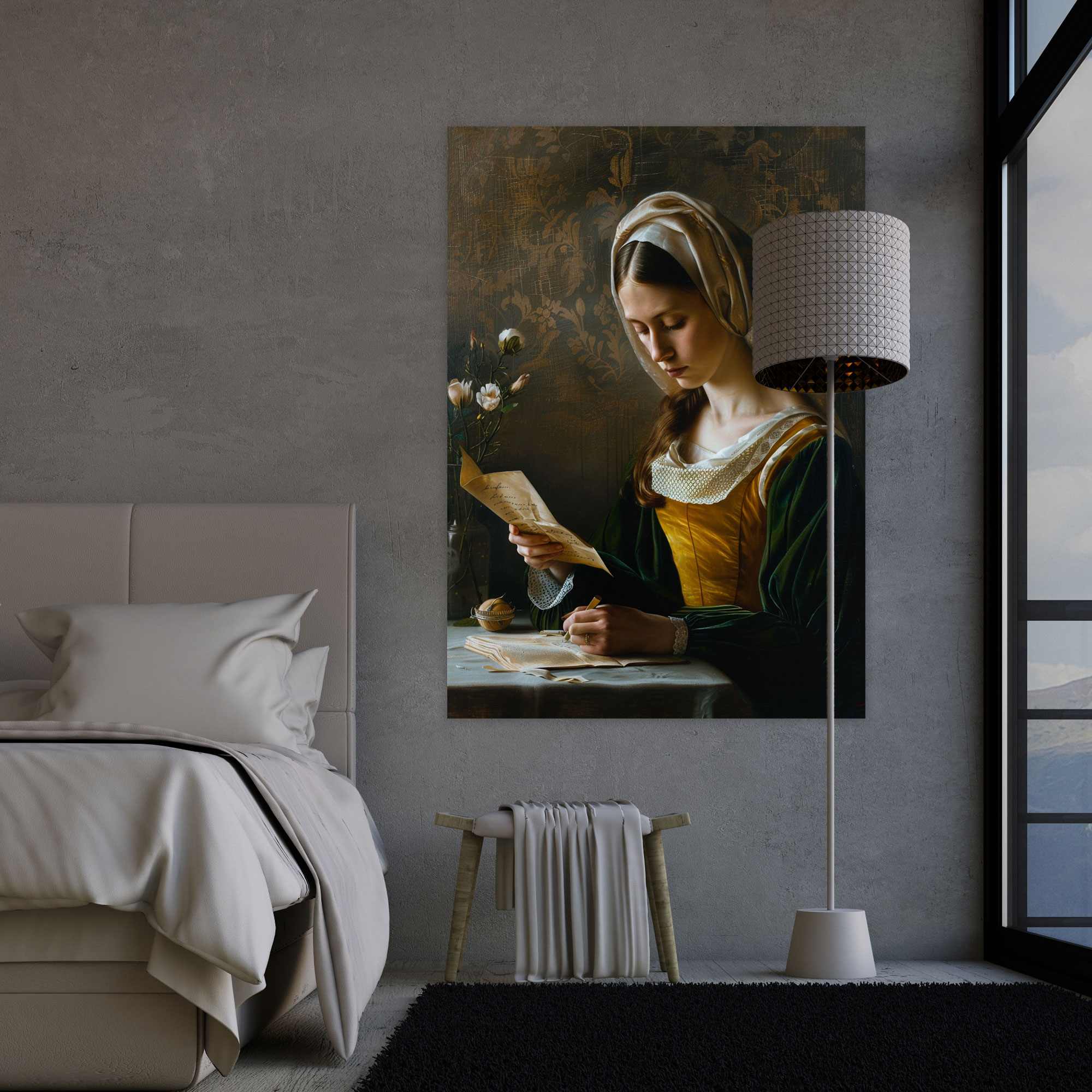 Johannes Vermeer Canvas Print - Johannes Vermeer, Wall Art, Wall Decoration, Johannes Vermeer