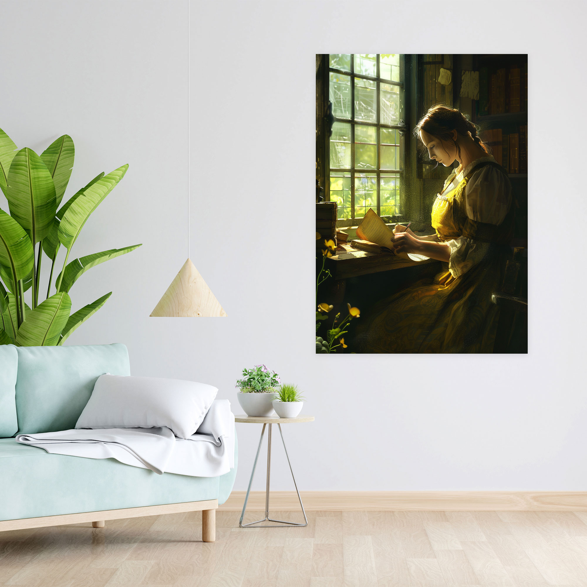 Johannes Vermeer Wall Decoration - Johannes Vermeer, Johannes Vermeer, Wall Decoration, Canvas Wall Art