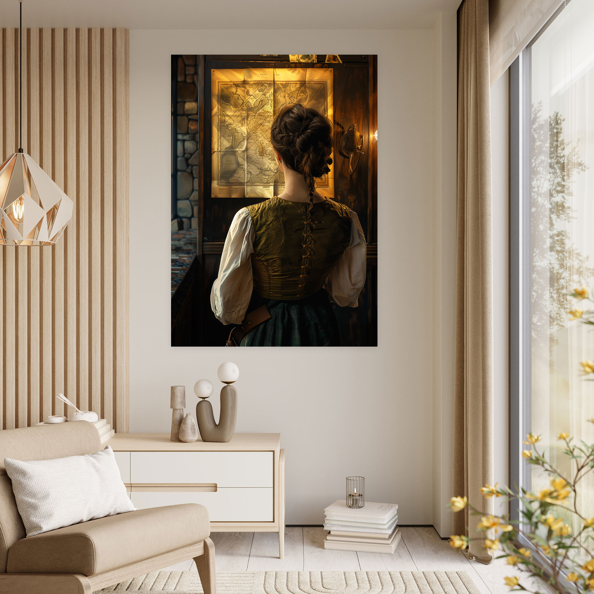 Johannes Vermeer Canvas Print - Johannes Vermeer, Canvas Wall Art, Canvas Print, Johannes Vermeer