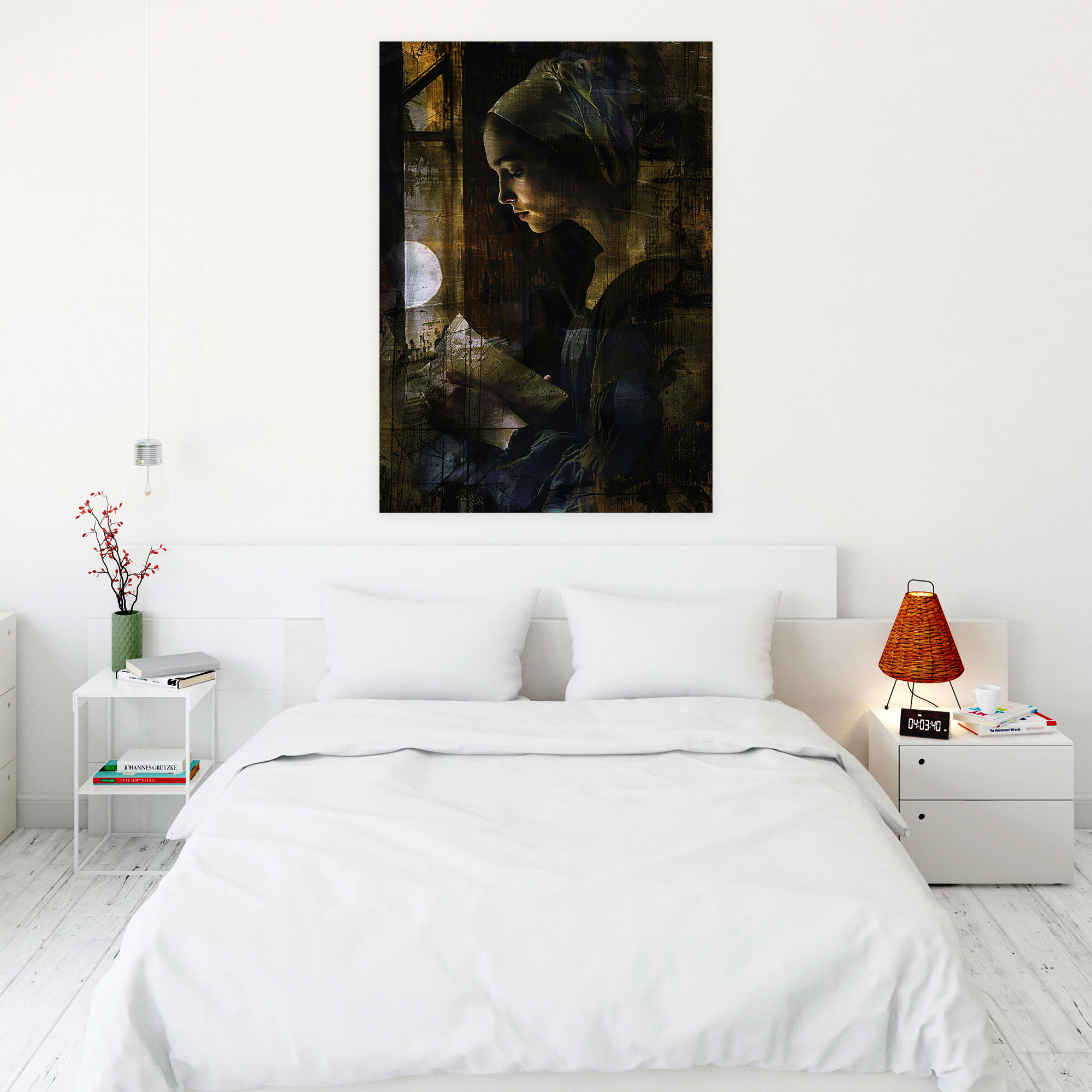 Johannes Vermeer Wall Decoration - Johannes Vermeer, Canvas Wall Art, Johannes Vermeer, Wall Decoration