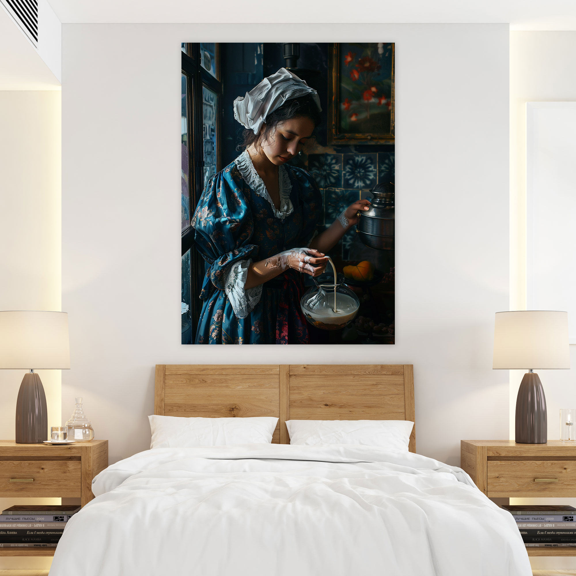 Johannes Vermeer Wall Art - Johannes Vermeer, Johannes Vermeer, Home Decoration, Canvas