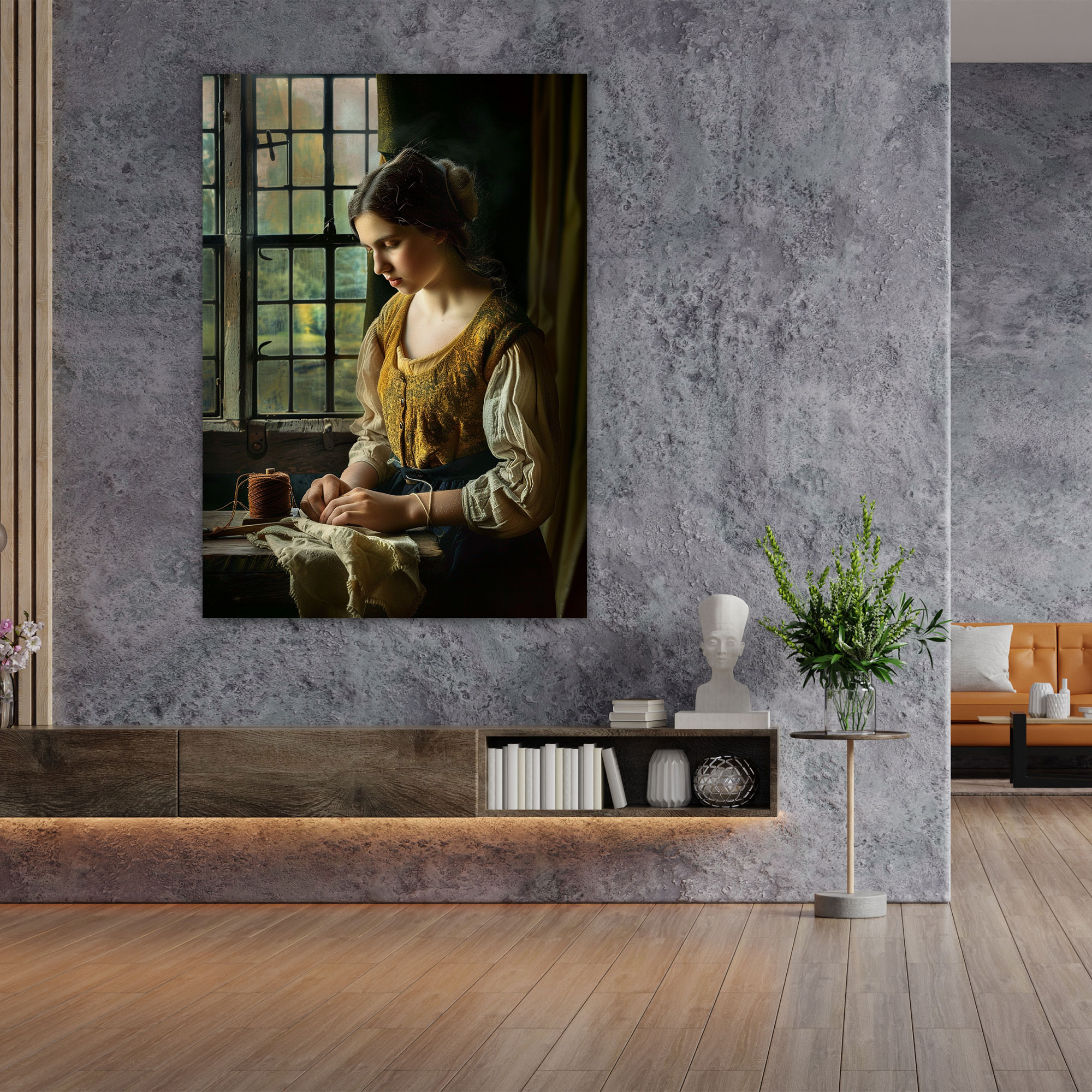 Johannes Vermeer Wall Art - Johannes Vermeer, Canvas Print, Home Decoration, Wall Art