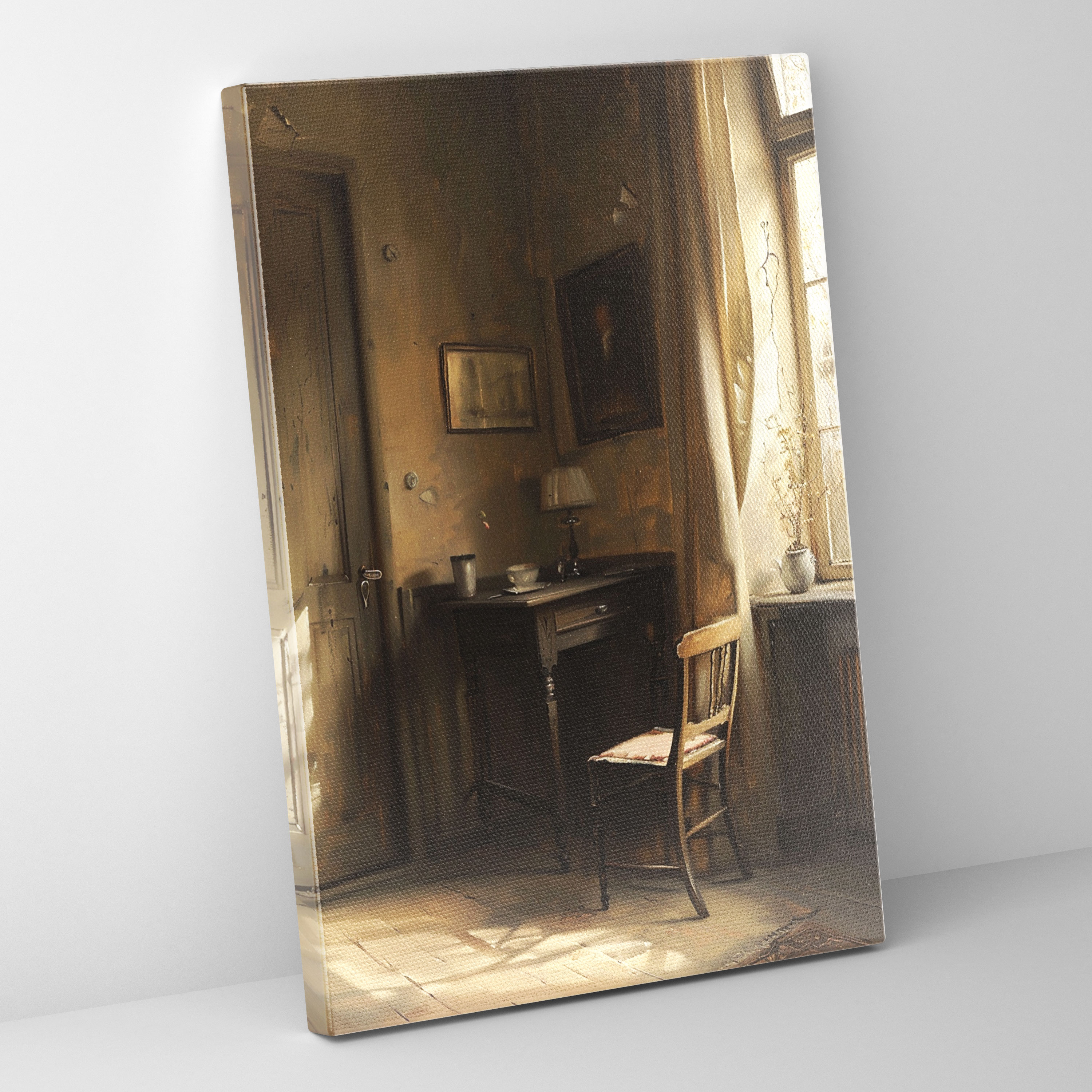Johannes Vermeer Kanvas Tablo - Ev Dekorasyonu