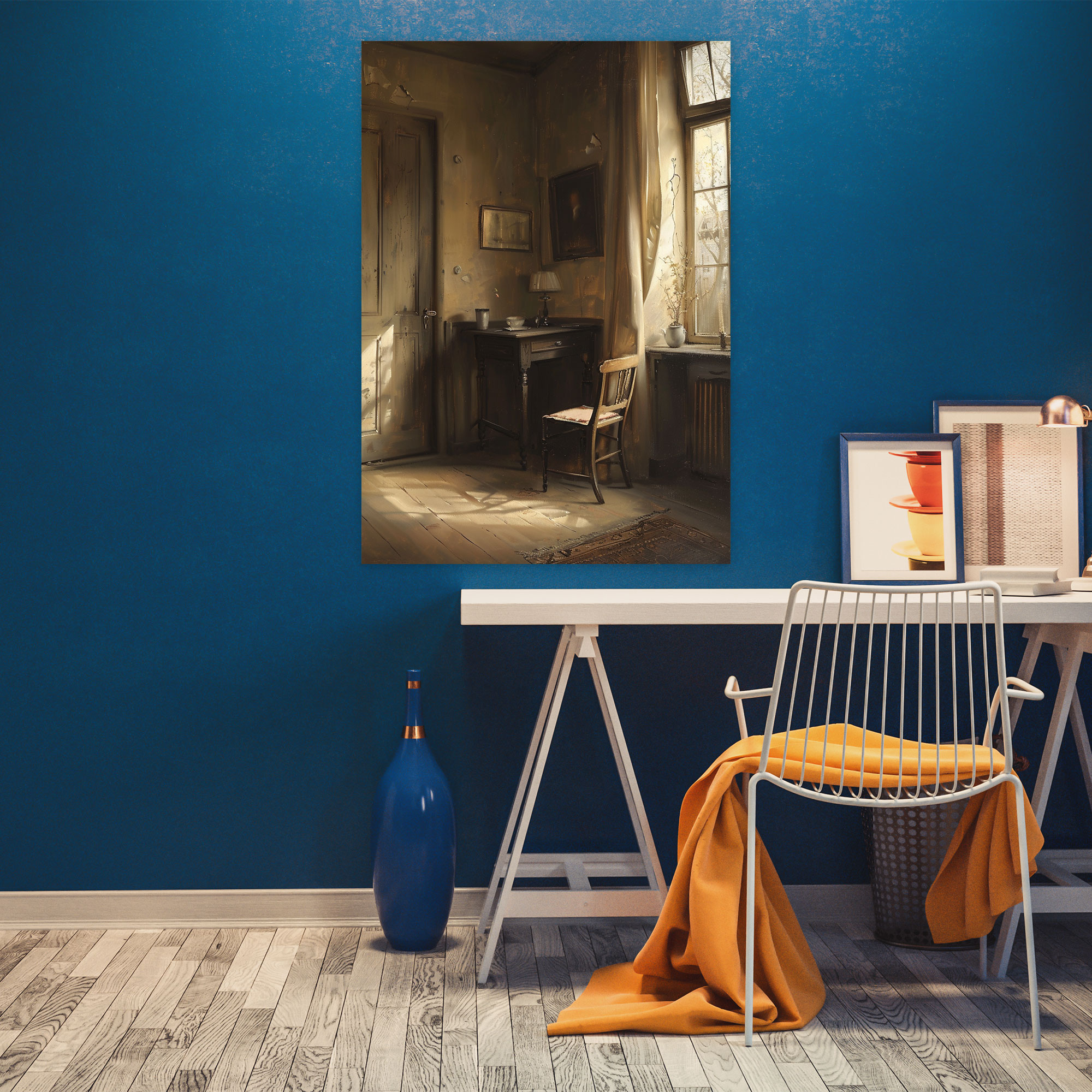 Johannes Vermeer Kanvas Tablo - Ev Dekorasyonu