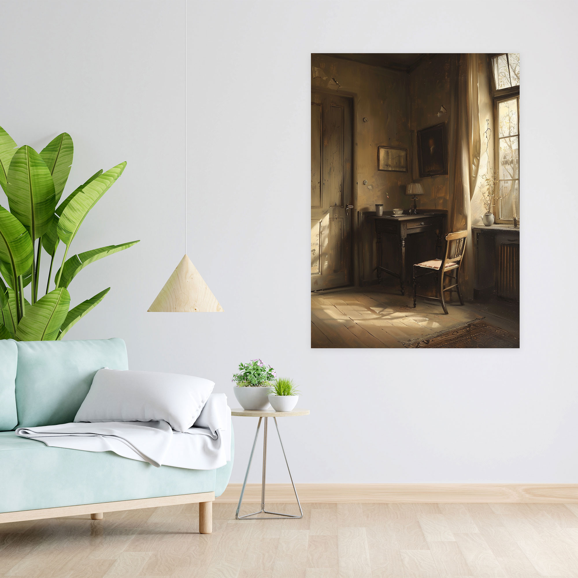 Johannes Vermeer Kanvas Tablo - Ev Dekorasyonu