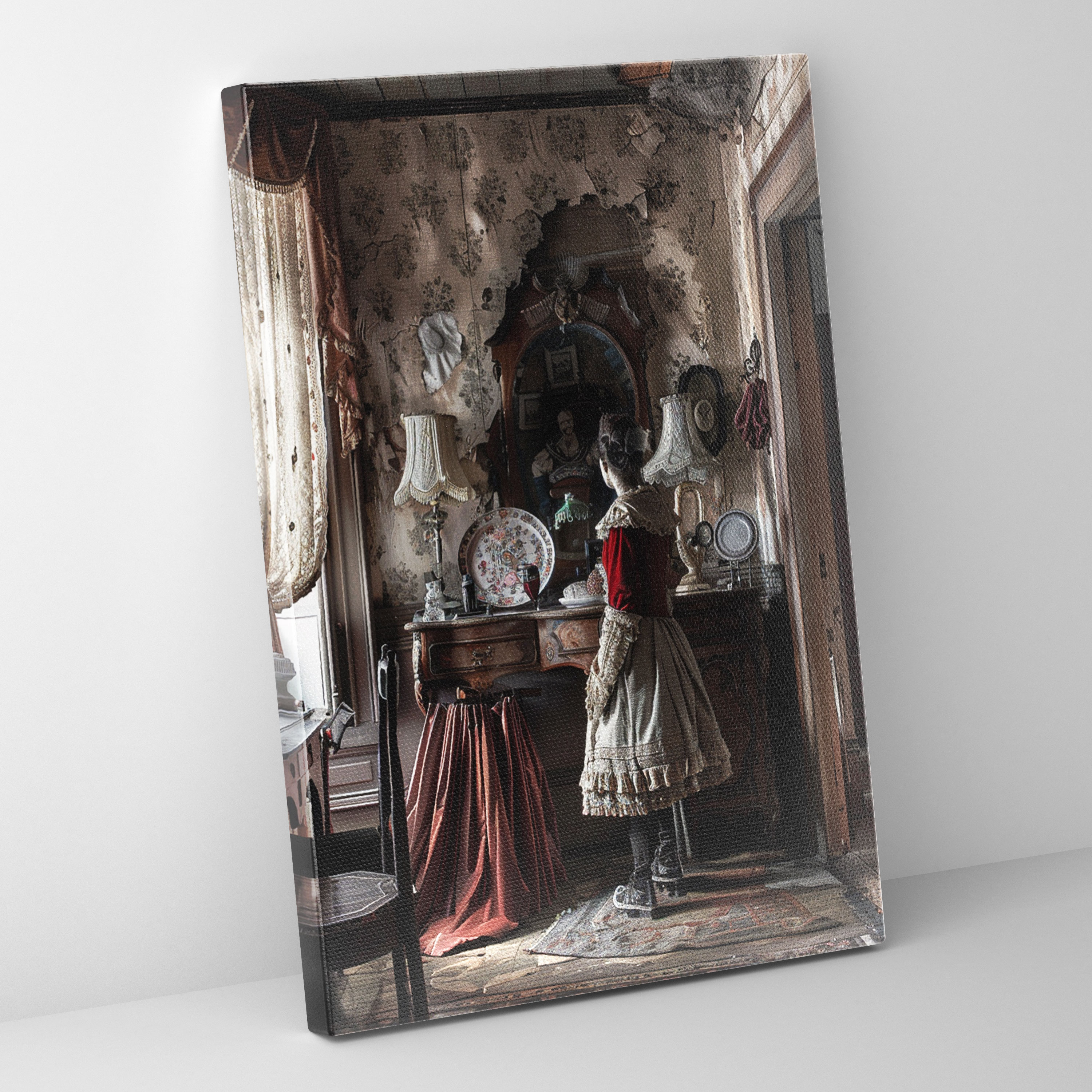 Johannes Vermeer Duvar Sanatı - Kanvas Tablo