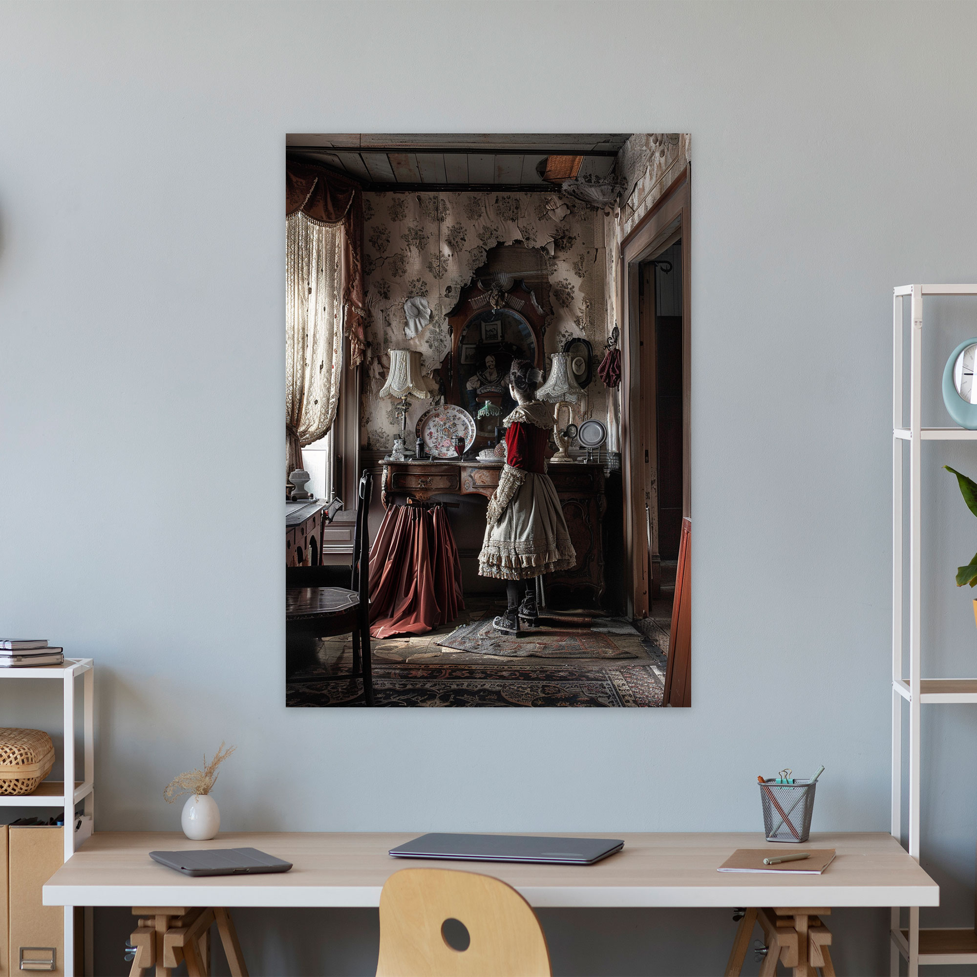 Johannes Vermeer Duvar Sanatı - Kanvas Tablo