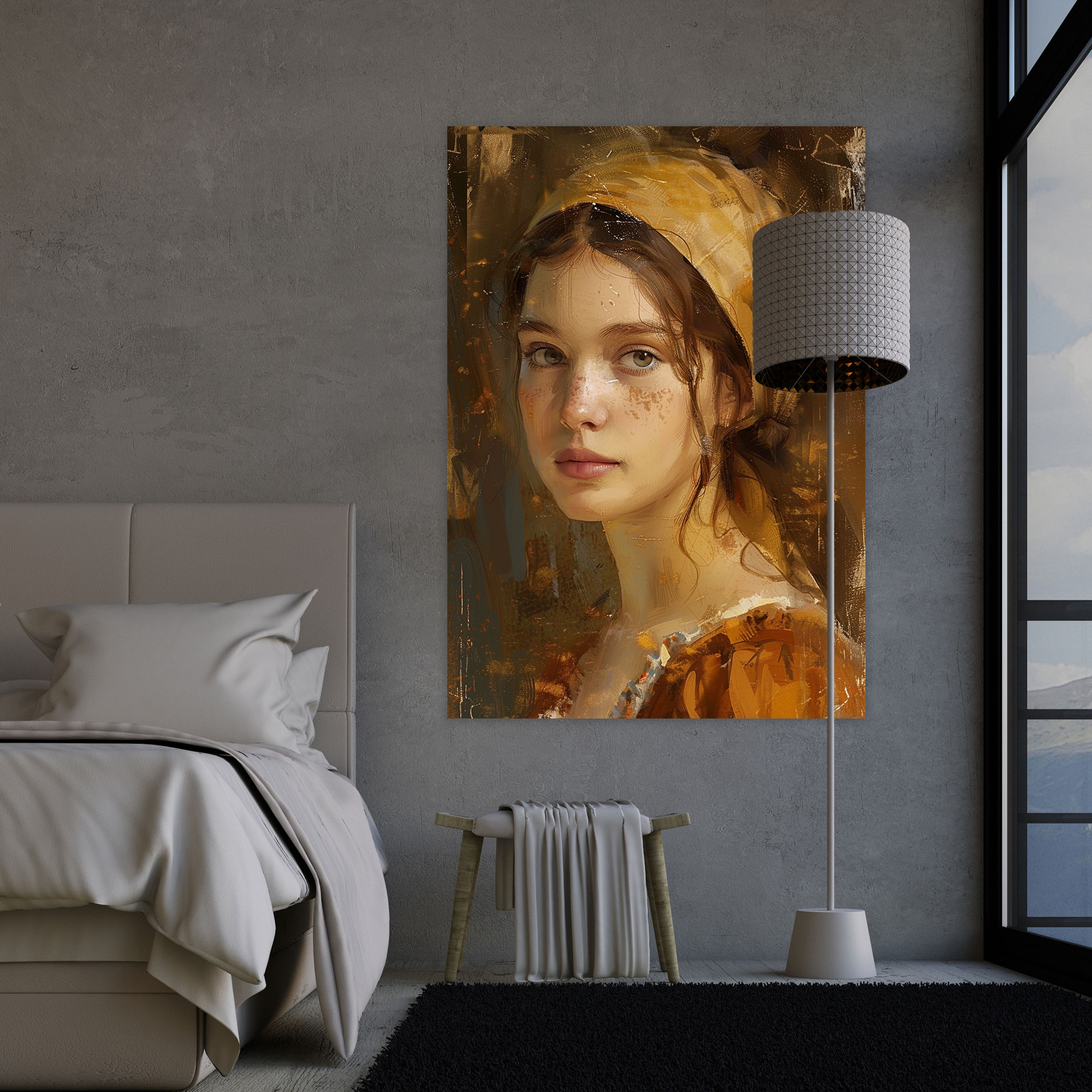 Johannes Vermeer Duvar Sanatı - Kanvas Tablo