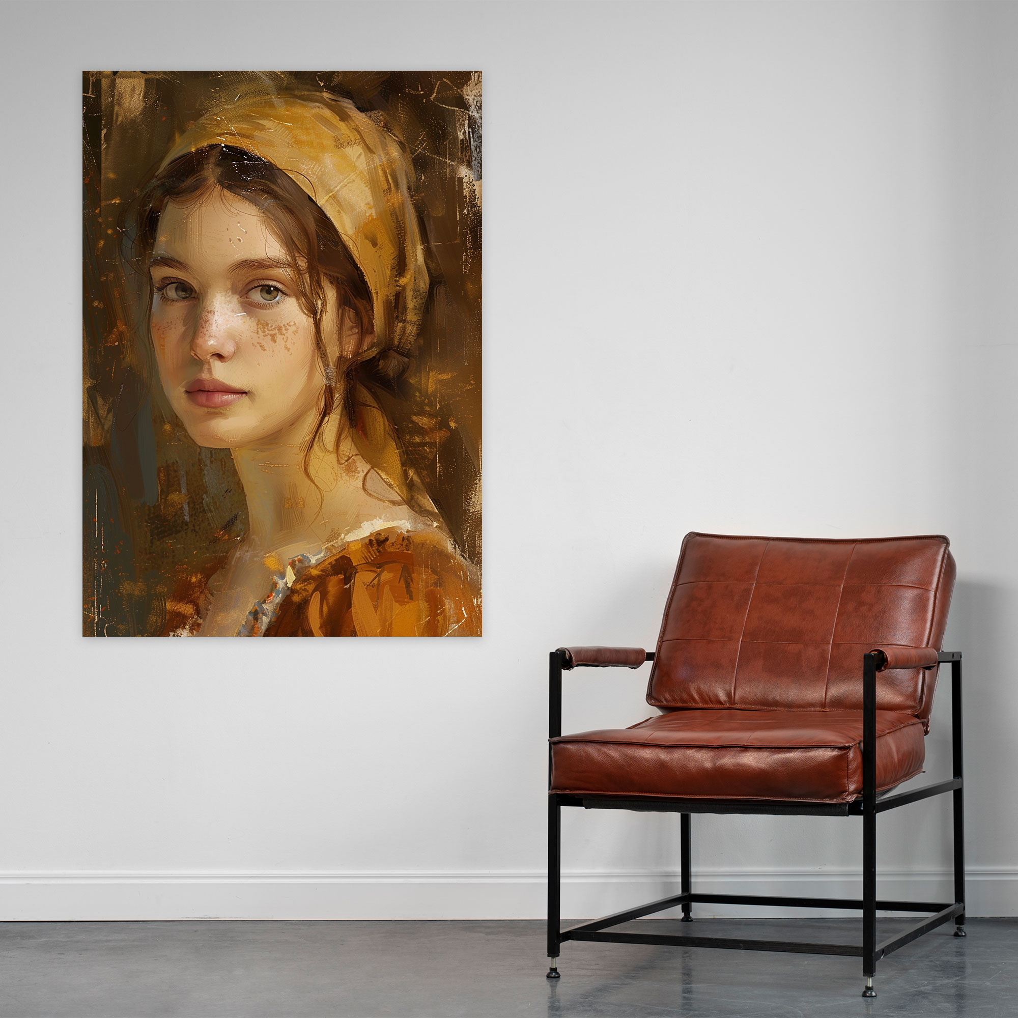 Johannes Vermeer Duvar Sanatı - Kanvas Tablo