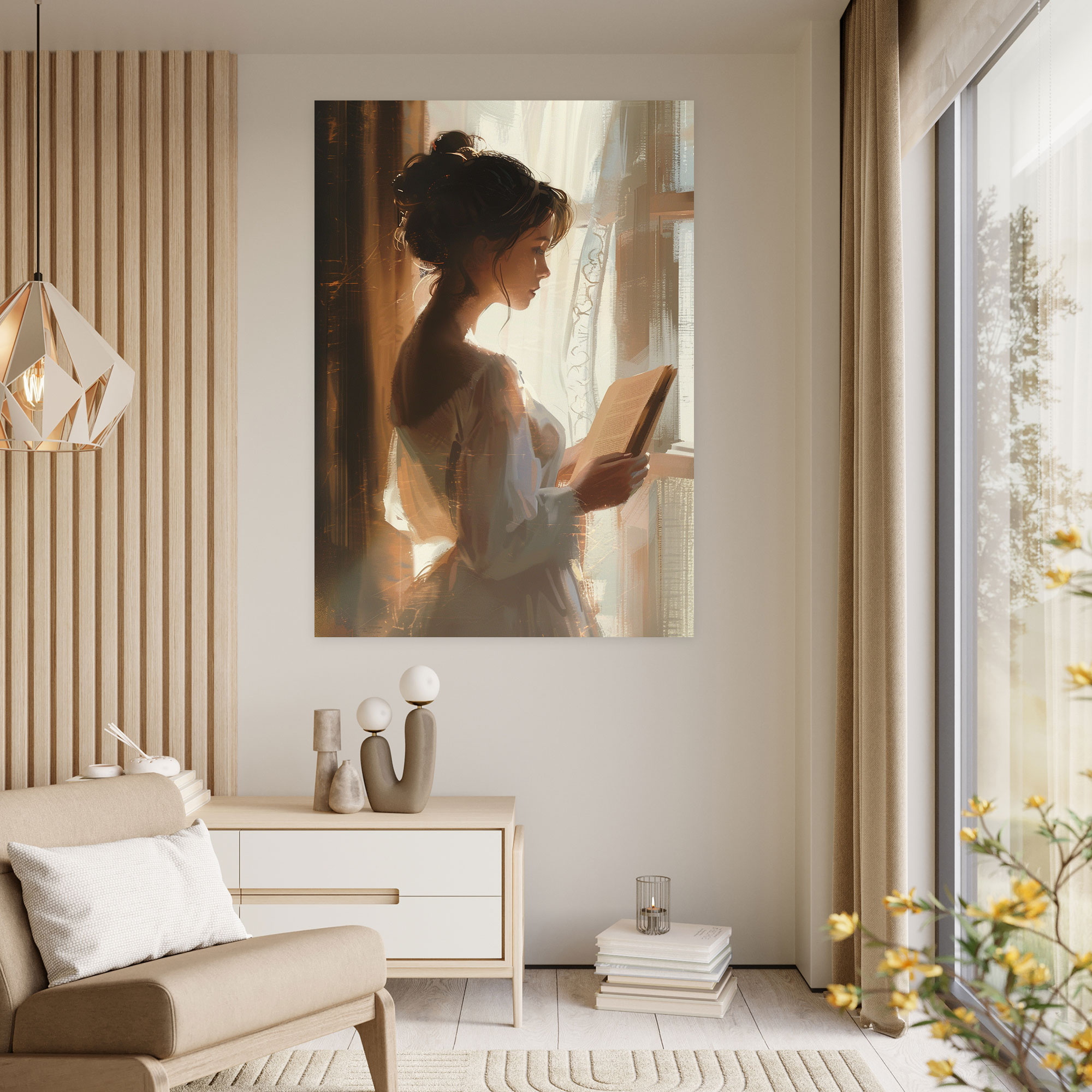 Johannes Vermeer Canvas Print - Johannes Vermeer, Home Decoration, Wall Art, Johannes Vermeer