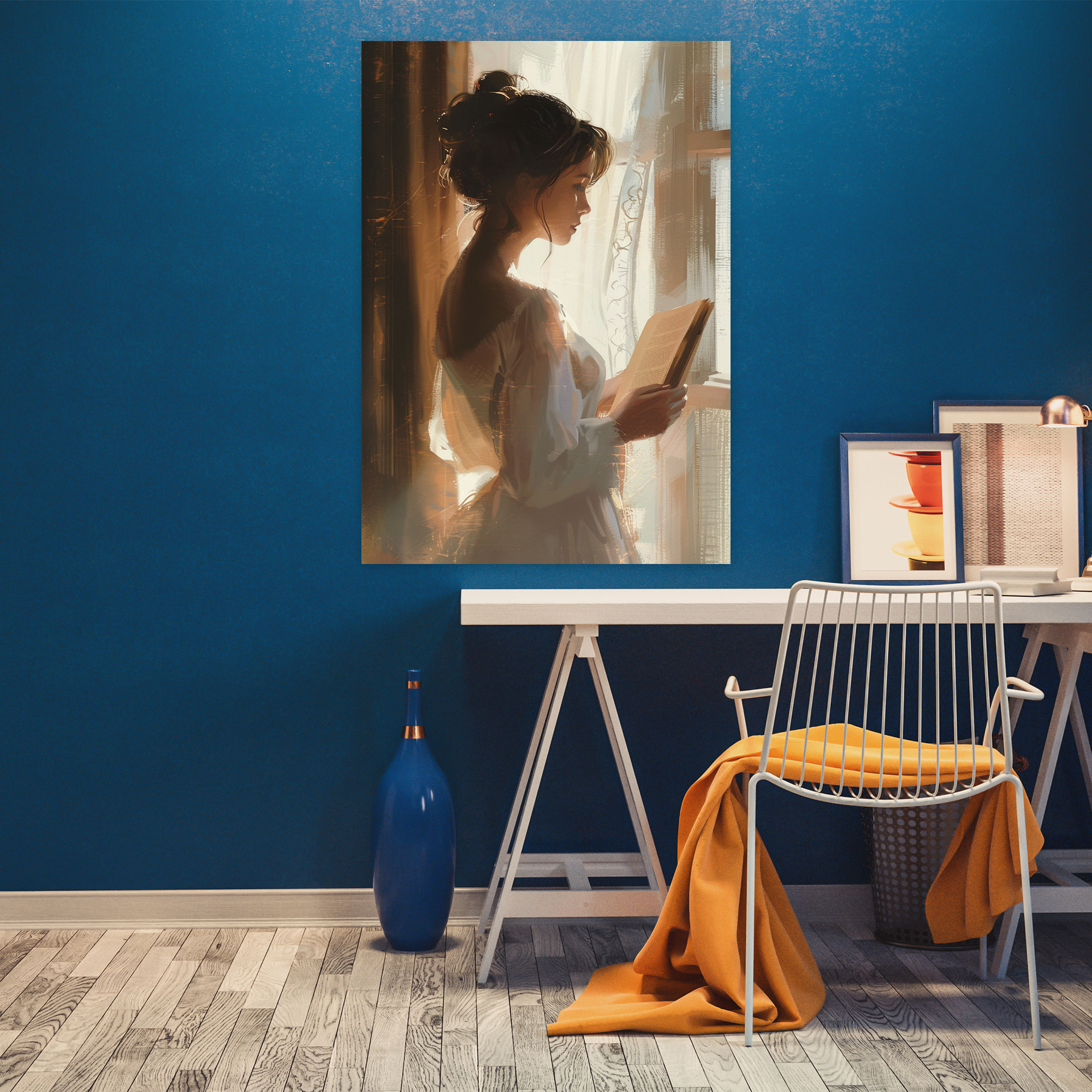 Johannes Vermeer Canvas Print - Johannes Vermeer, Home Decoration, Wall Art, Johannes Vermeer