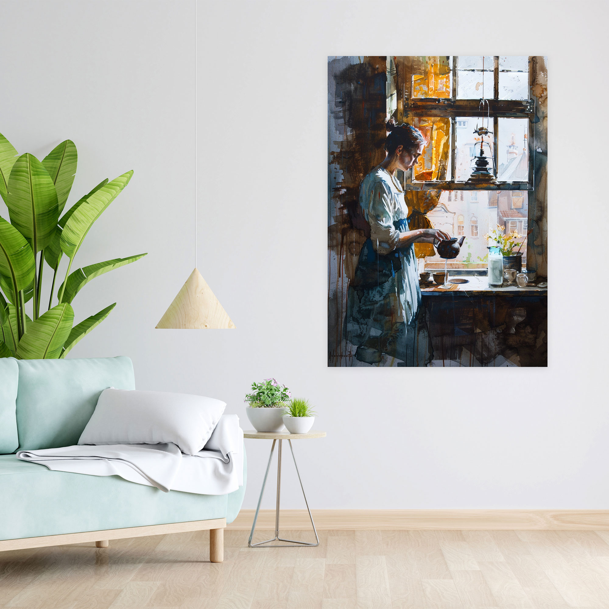 Johannes Vermeer Canvas Print - Johannes Vermeer, Wall Art, Canvas Print, Home Decoration