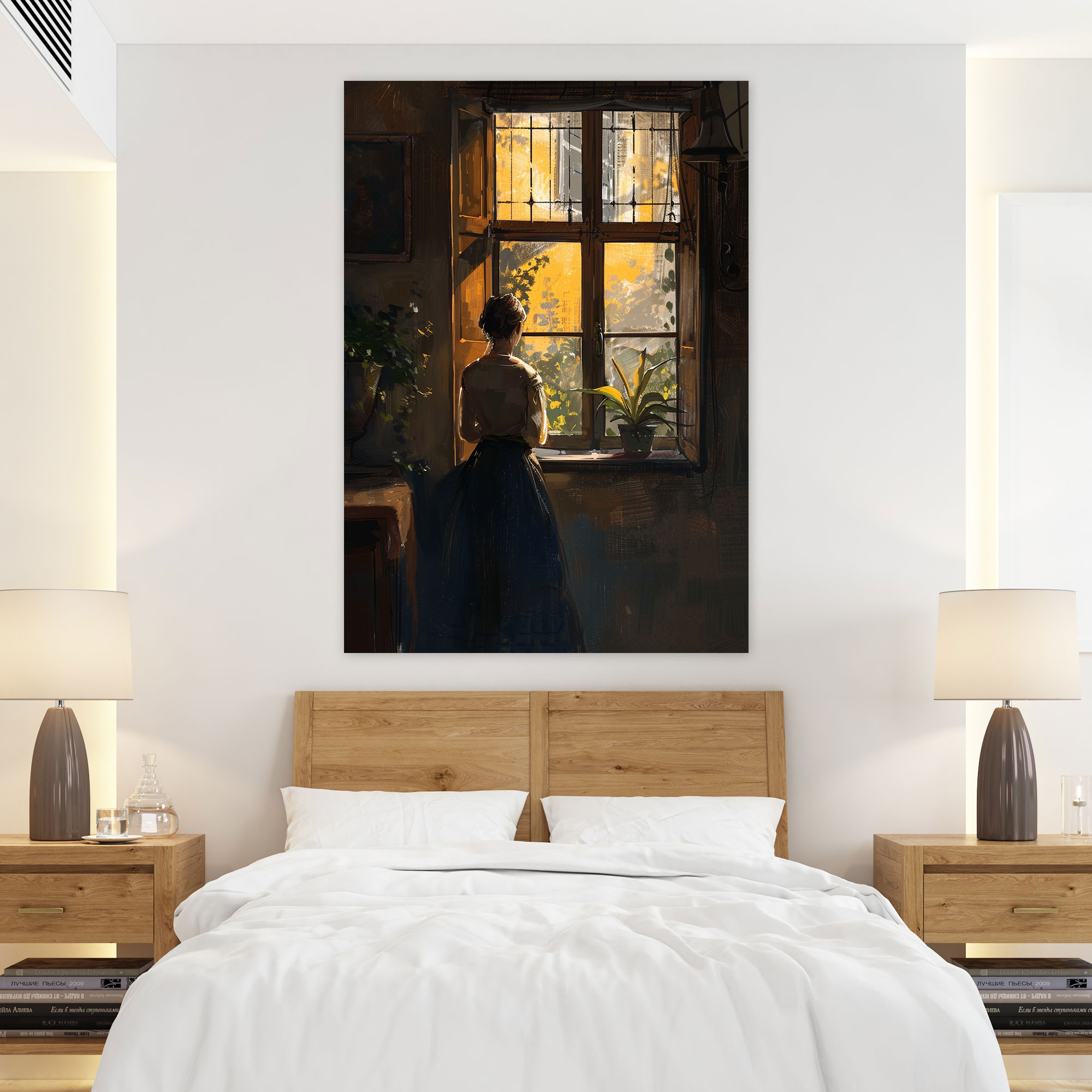 Johannes Vermeer Wall Decoration - Johannes Vermeer, Home Decoration, Canvas, Canvas Wall Art