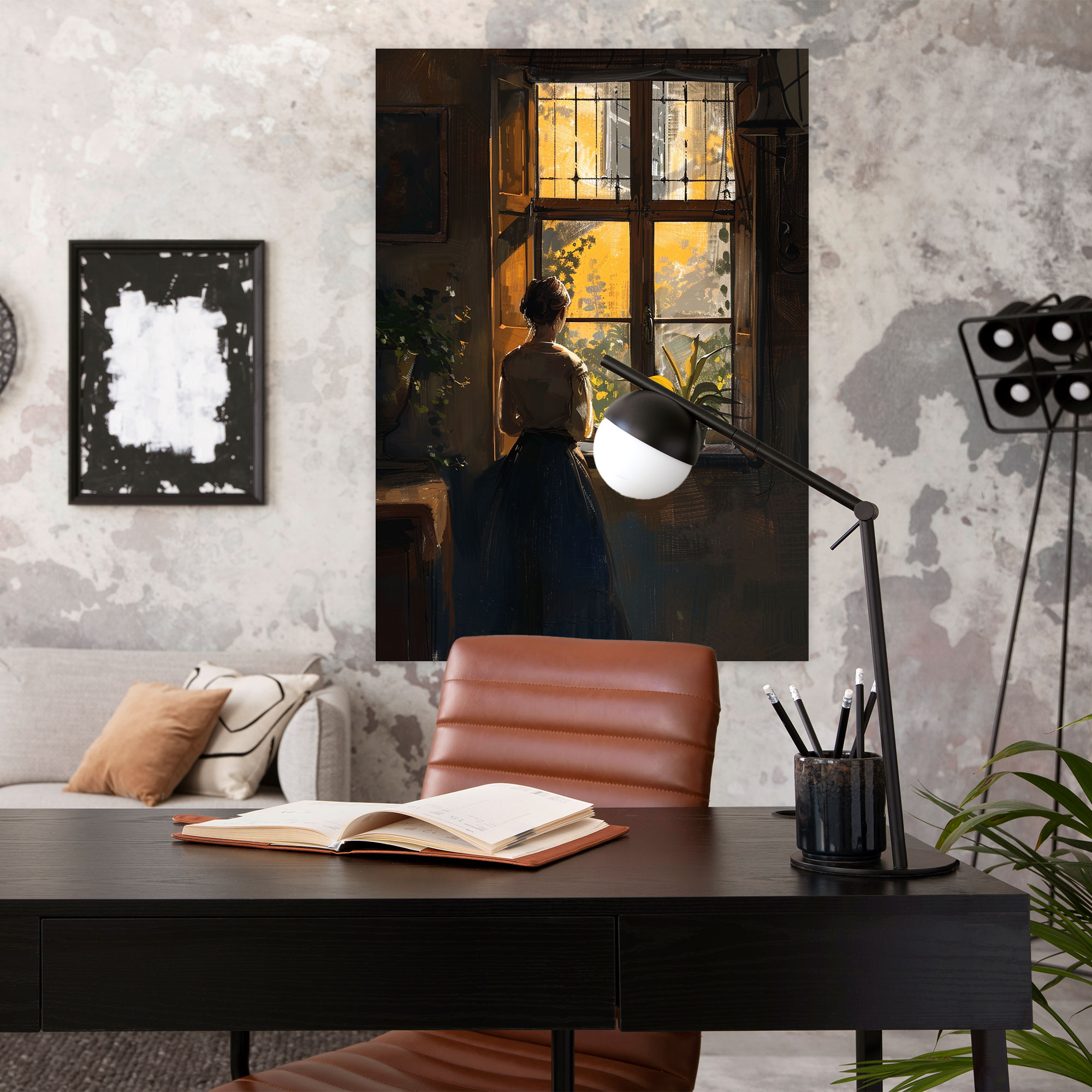 Johannes Vermeer Wall Decoration - Johannes Vermeer, Home Decoration, Canvas, Canvas Wall Art