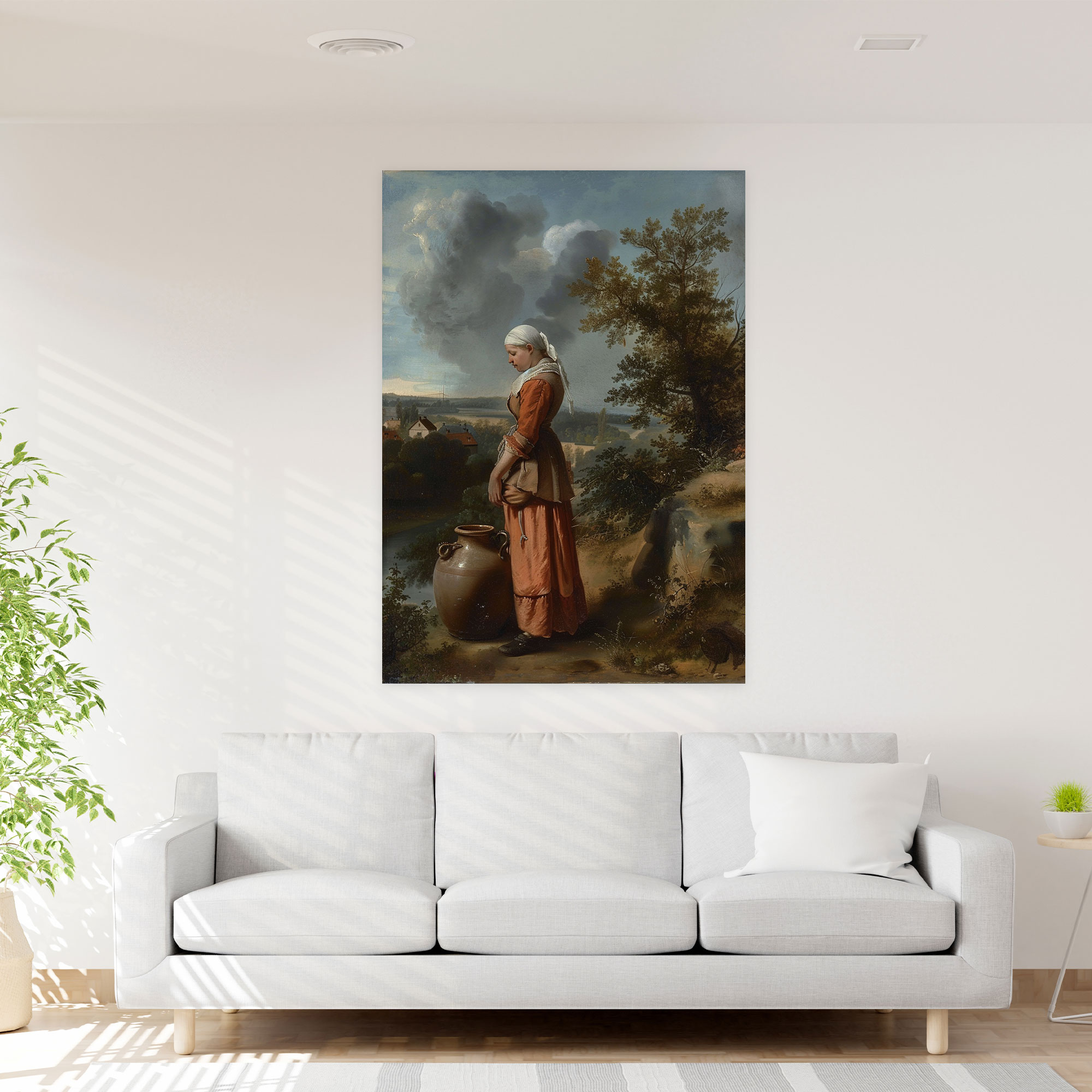 Johannes Vermeer Canvas Print - Johannes Vermeer, Johannes Vermeer, Canvas, Wall Art