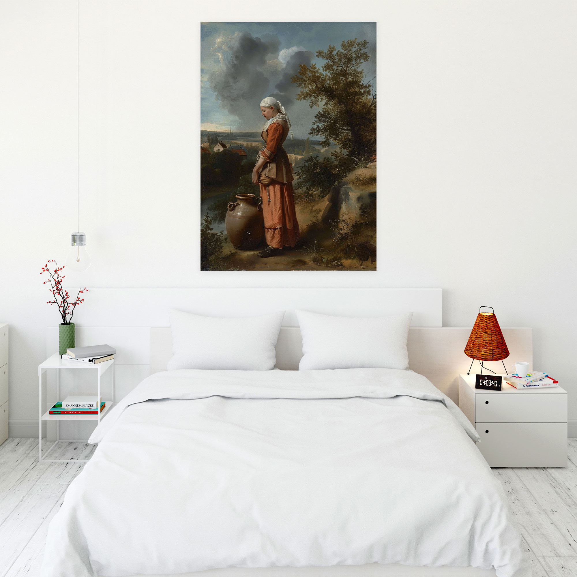 Johannes Vermeer Canvas Print - Johannes Vermeer, Johannes Vermeer, Canvas, Wall Art