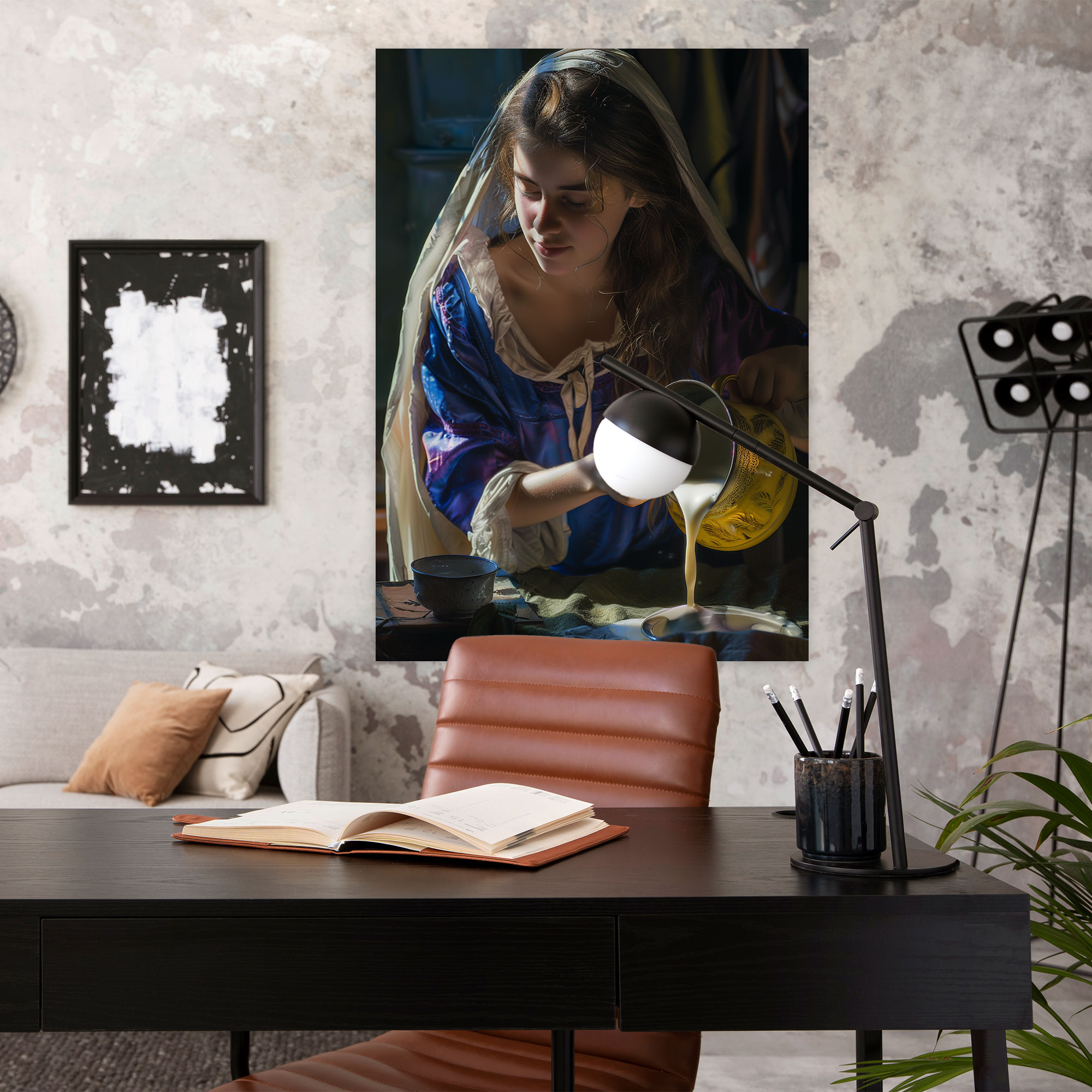 Johannes Vermeer Wall Art - Johannes Vermeer, Canvas Wall Art, Canvas Print, Wall Decoration