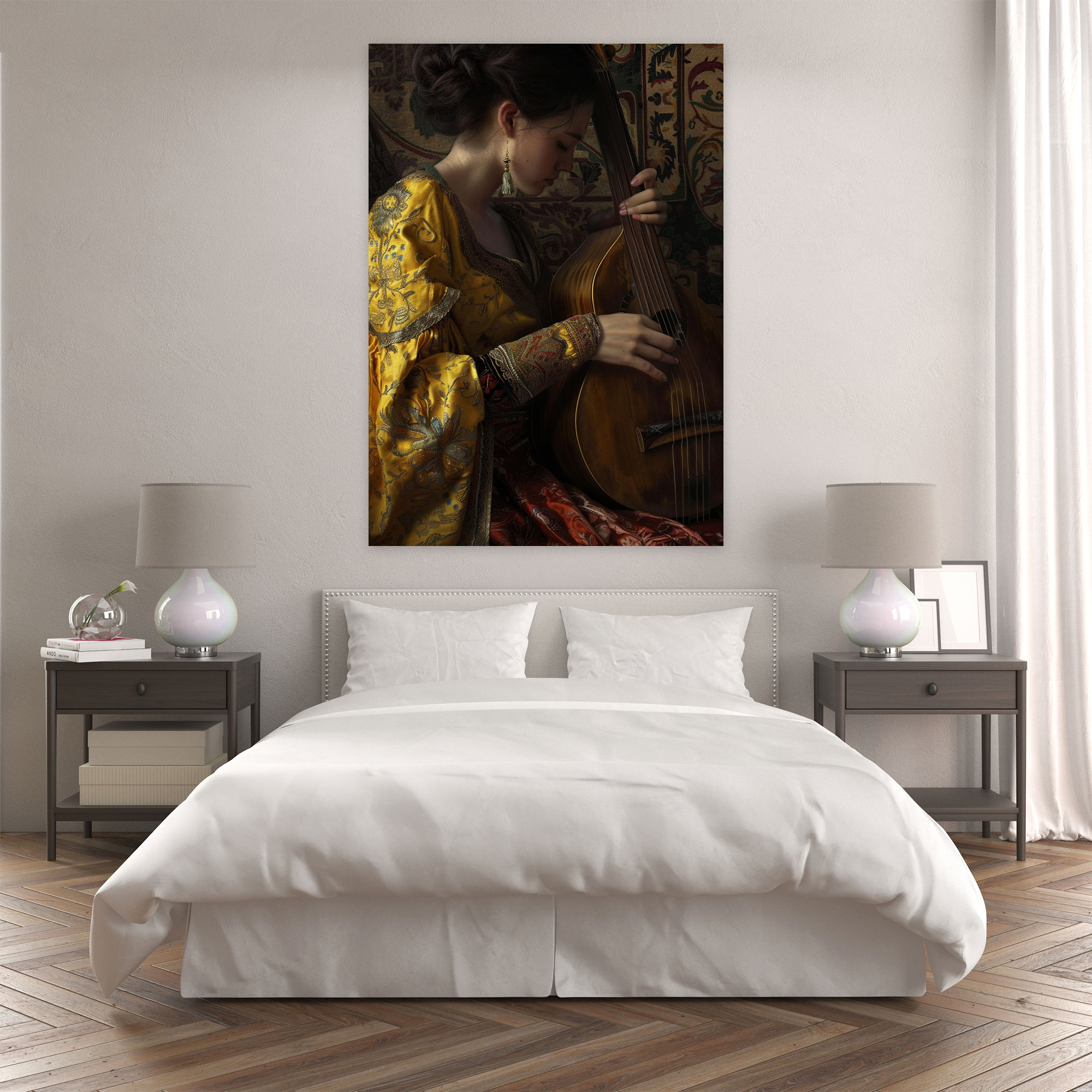 Johannes Vermeer Duvar Sanatı - Duvar Dekorasyonu Kanvas Tablo