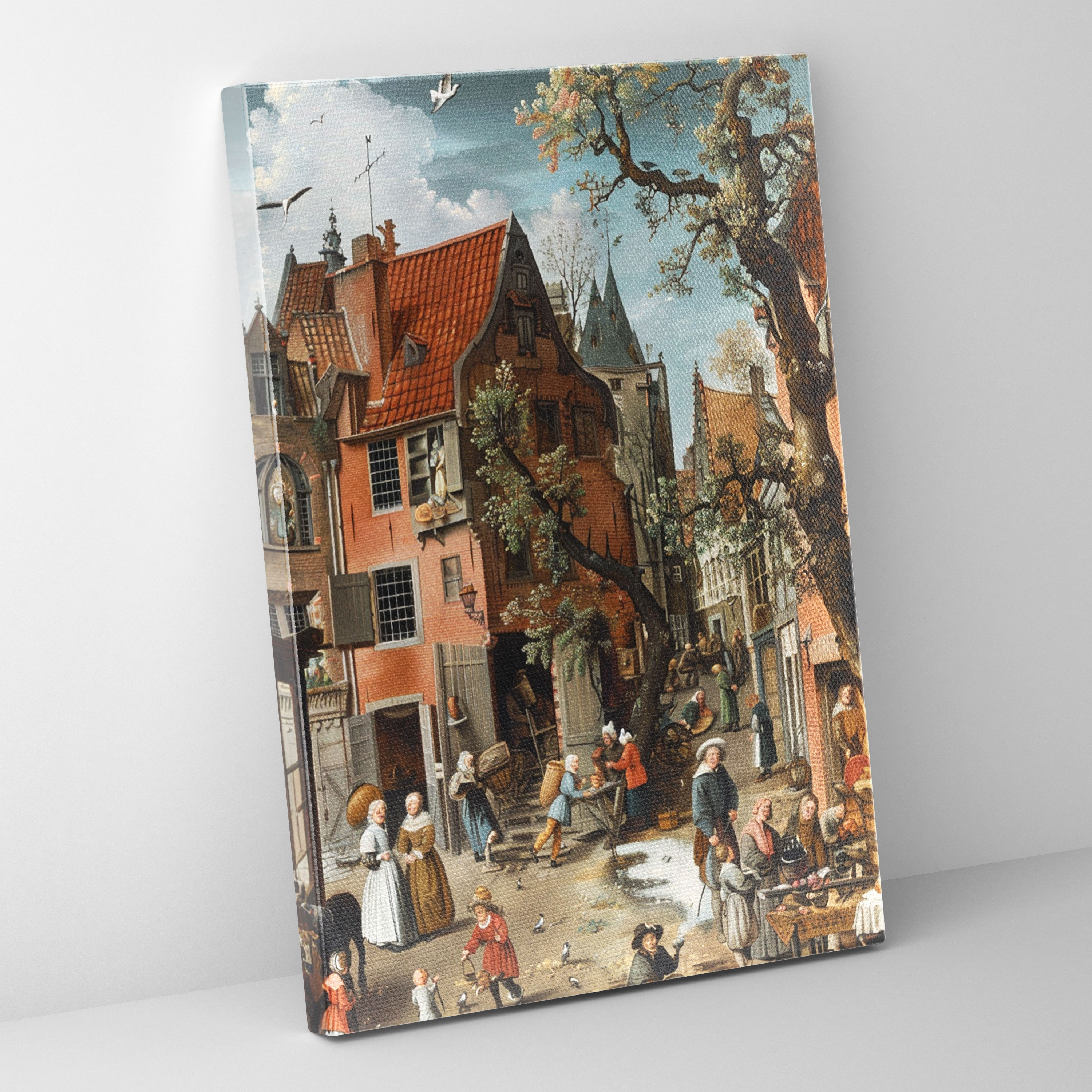 Johannes Vermeer Duvar Dekorasyonu - Kanvas Tablo - Duvar Dekorasyonu
