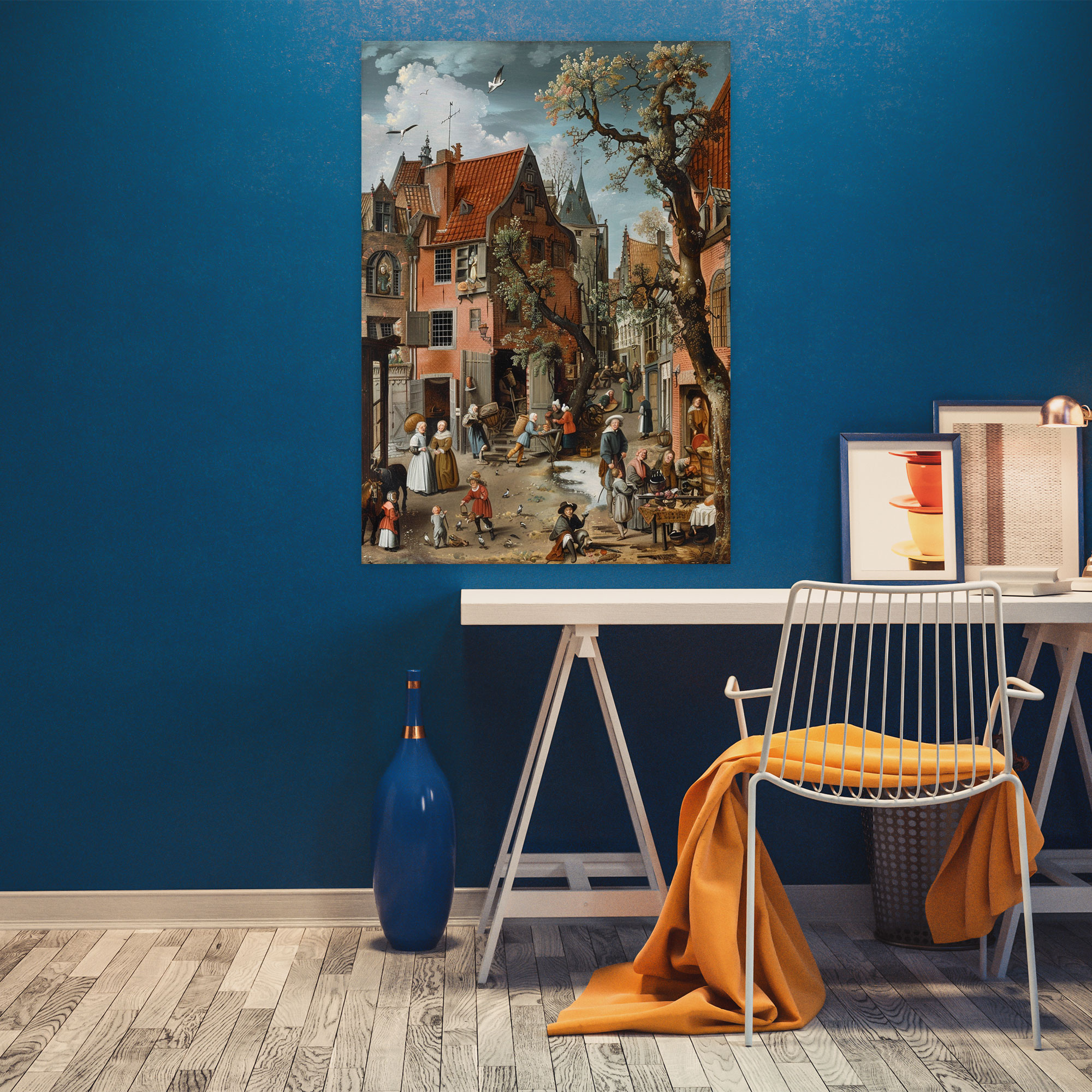 Johannes Vermeer Duvar Dekorasyonu - Kanvas Tablo - Duvar Dekorasyonu
