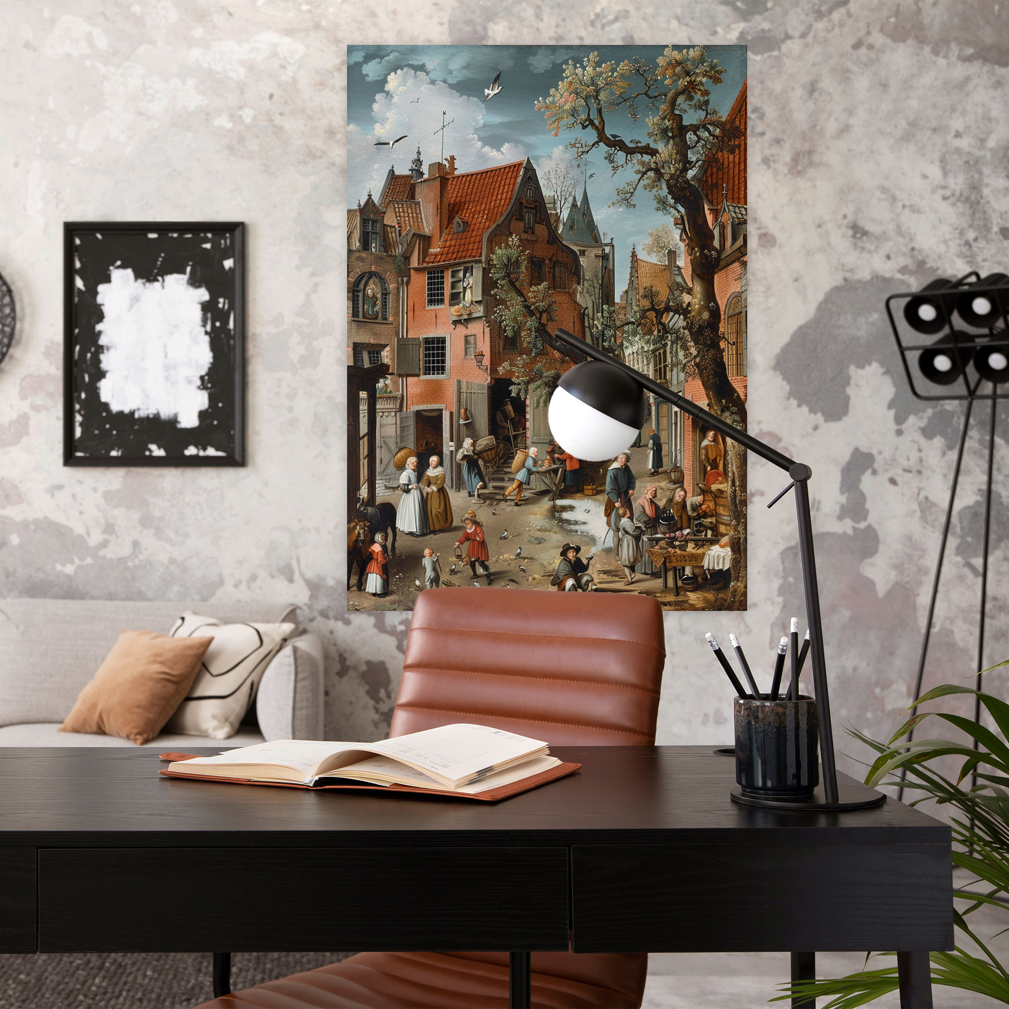 Johannes Vermeer Duvar Dekorasyonu - Kanvas Tablo - Duvar Dekorasyonu