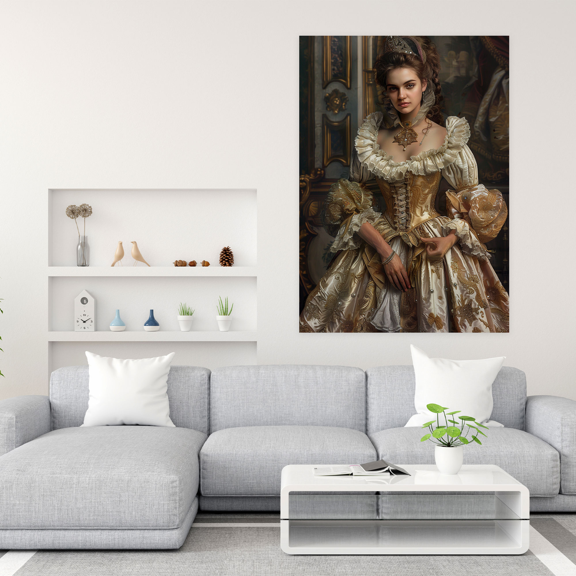 Johannes Vermeer Tablo Baskısı - Ev Dekorasyonu Kanvas Duvar Dekorasyonu