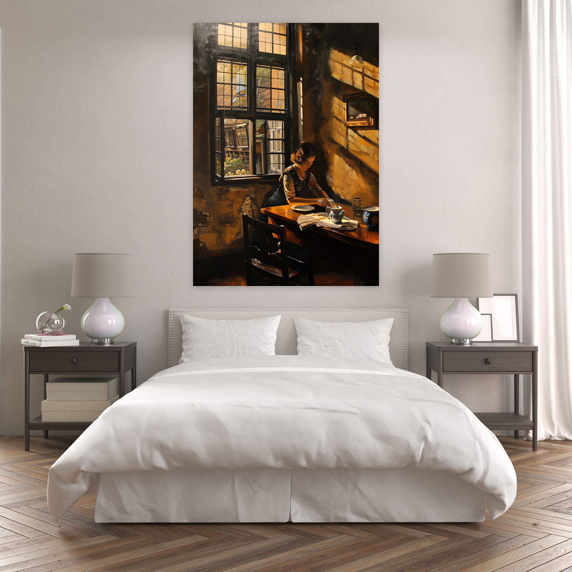 Johannes Vermeer Woman Pouring Milk Canvas Print - Johannes Vermeer, Canvas Print, Wall Art, Johannes Vermeer