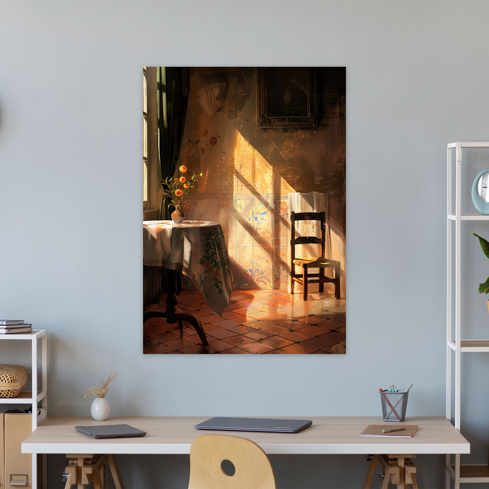 Johannes Vermeer Duvar Sanatı - Duvar Dekorasyonu Ev Dekorasyonu Duvar Sanatı