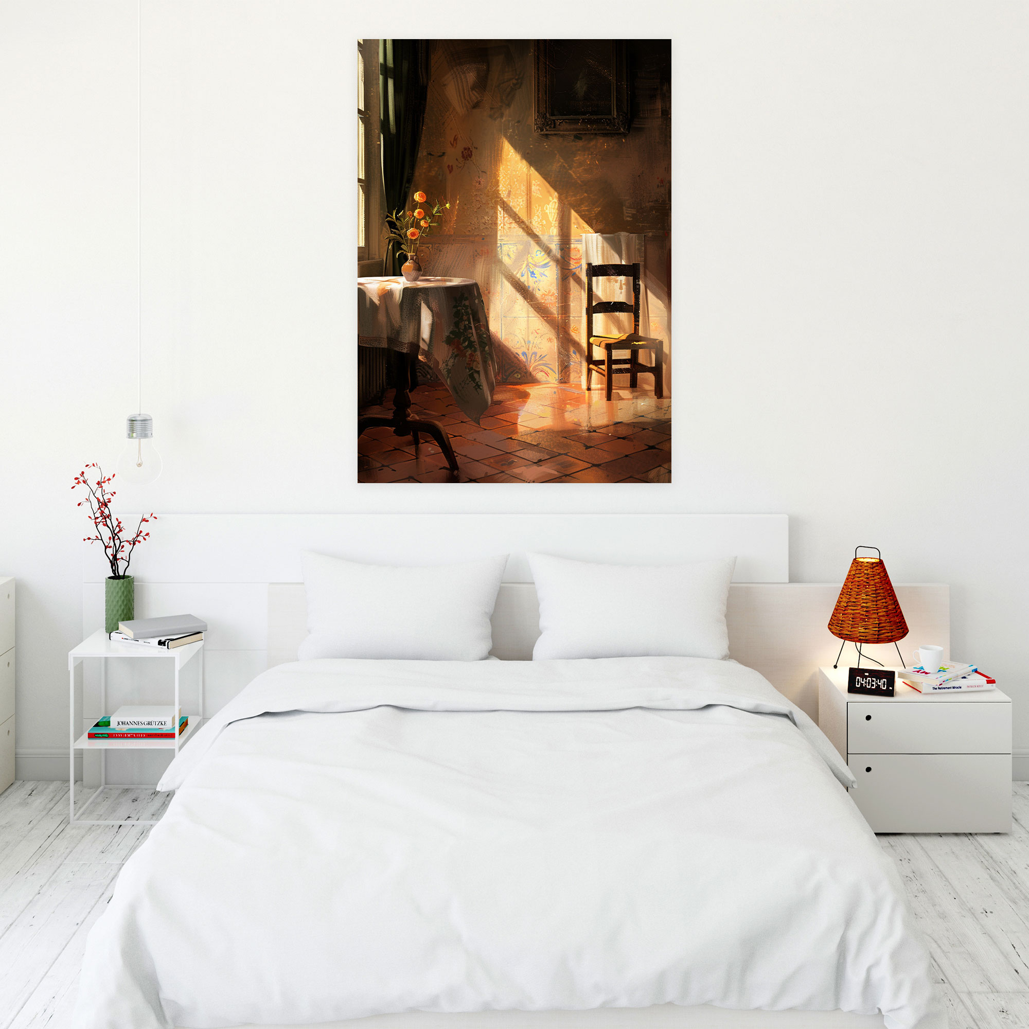 Johannes Vermeer Duvar Sanatı - Duvar Dekorasyonu Ev Dekorasyonu Duvar Sanatı