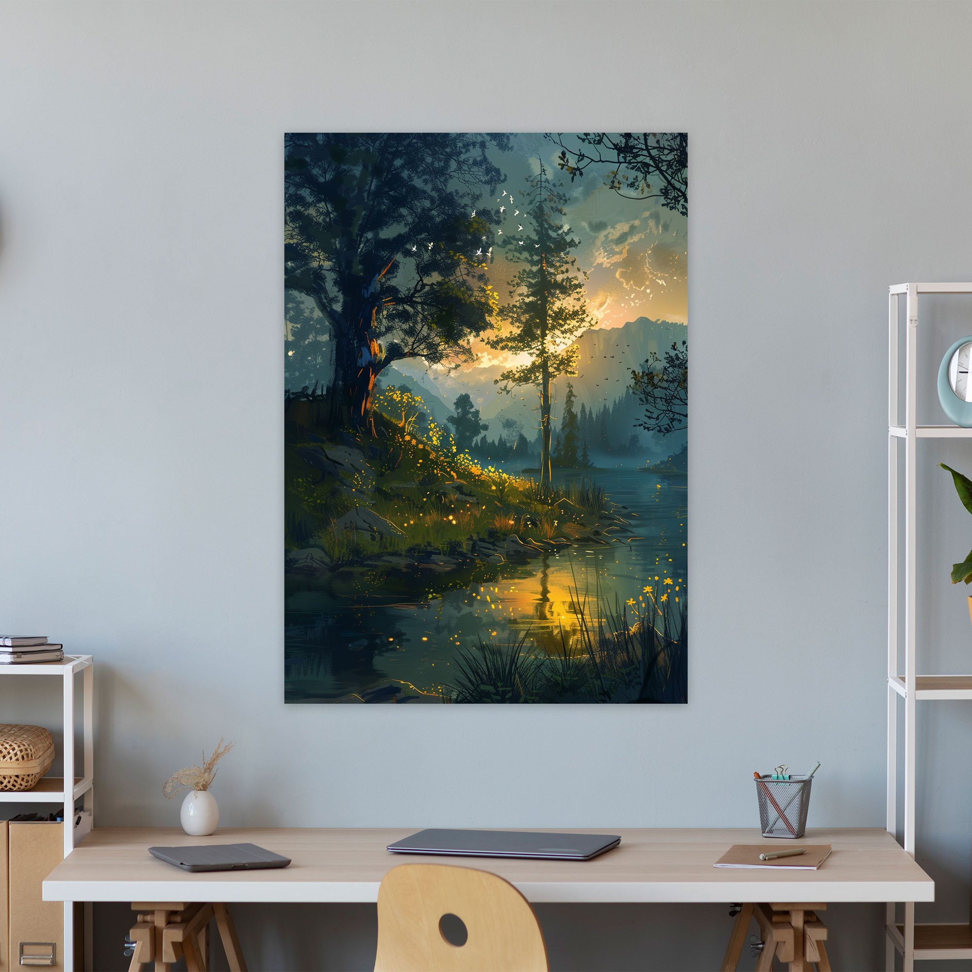 Johannes Vermeer Wall Decoration - Johannes Vermeer, Wall Art, Canvas, Home Decoration