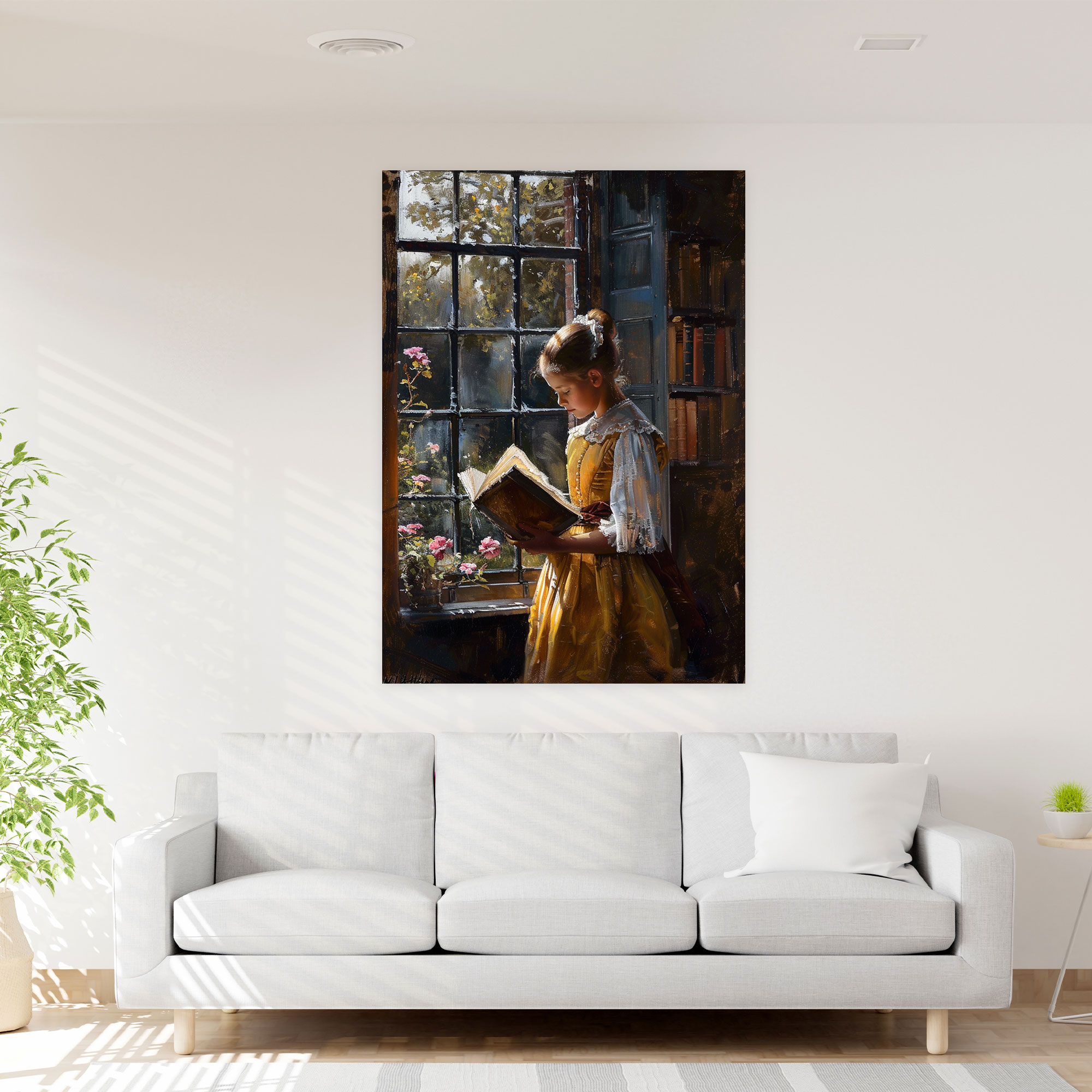 Johannes Vermeer Tablo - Kanvas Tablo Sanatı Duvar Dekorasyonu