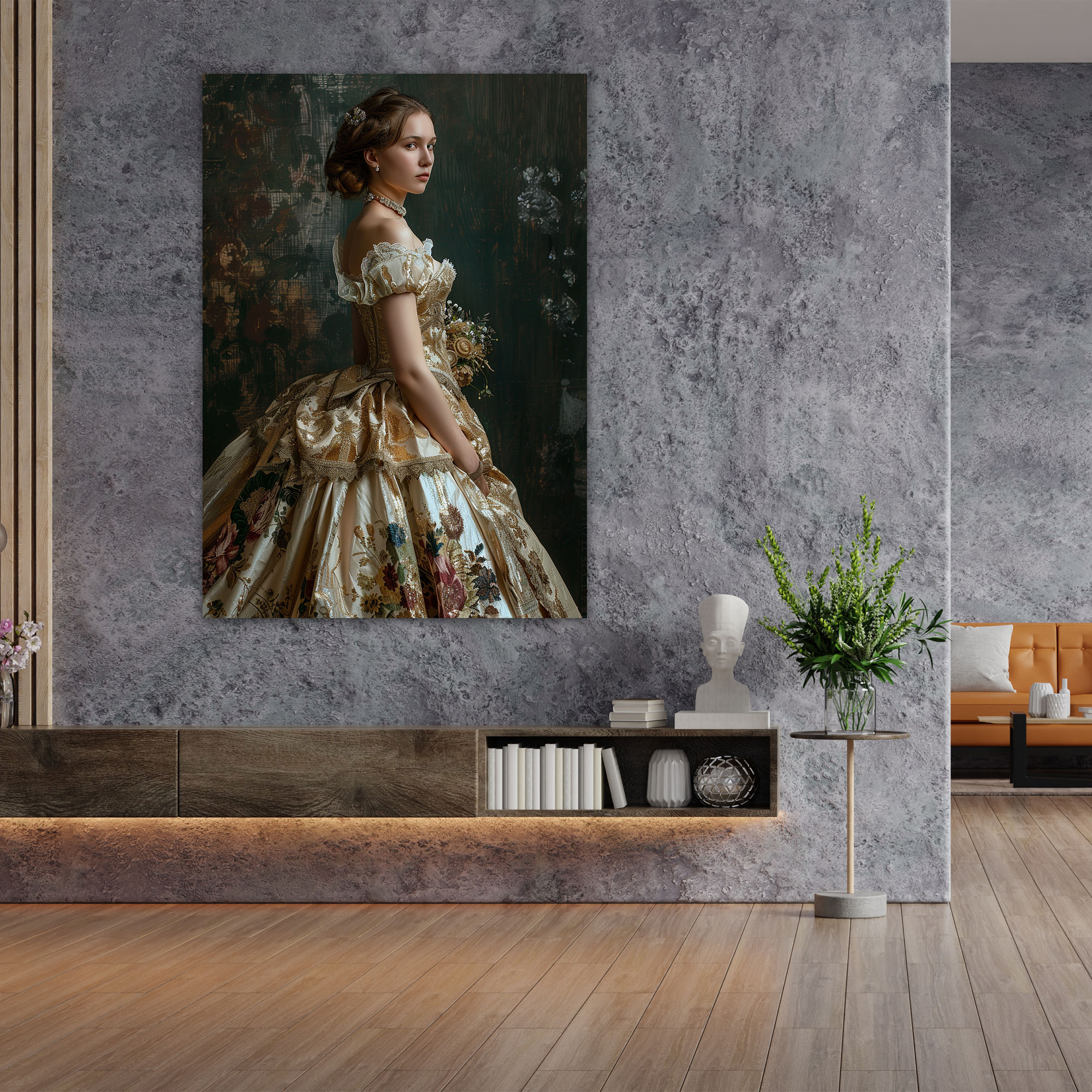 Johannes Vermeer Duvar Sanatı - Duvar Dekorasyonu Kanvas Tablo