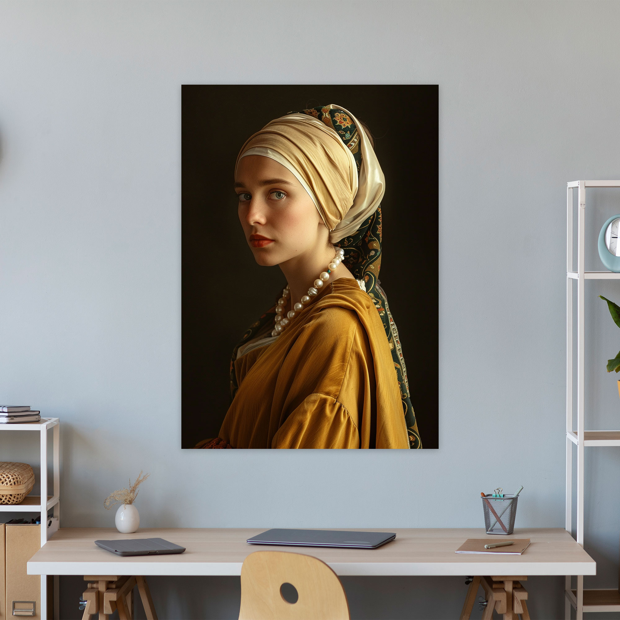 Johannes Vermeer Canvas Print - Johannes Vermeer, Wall Decoration, Johannes Vermeer, Canvas Wall Art