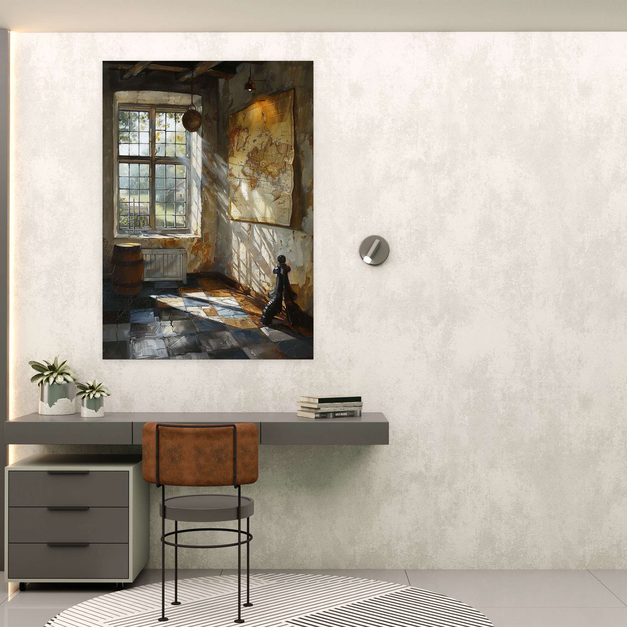 Johannes Vermeer Duvar Sanatı - Duvar Dekorasyonu Kanvas Tablo