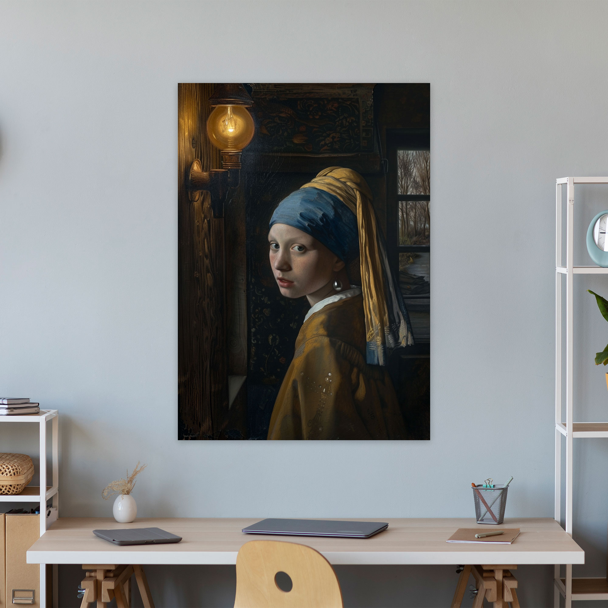 Johannes Vermeer Wall Art - Johannes Vermeer, Canvas Print, Wall Decoration, Canvas
