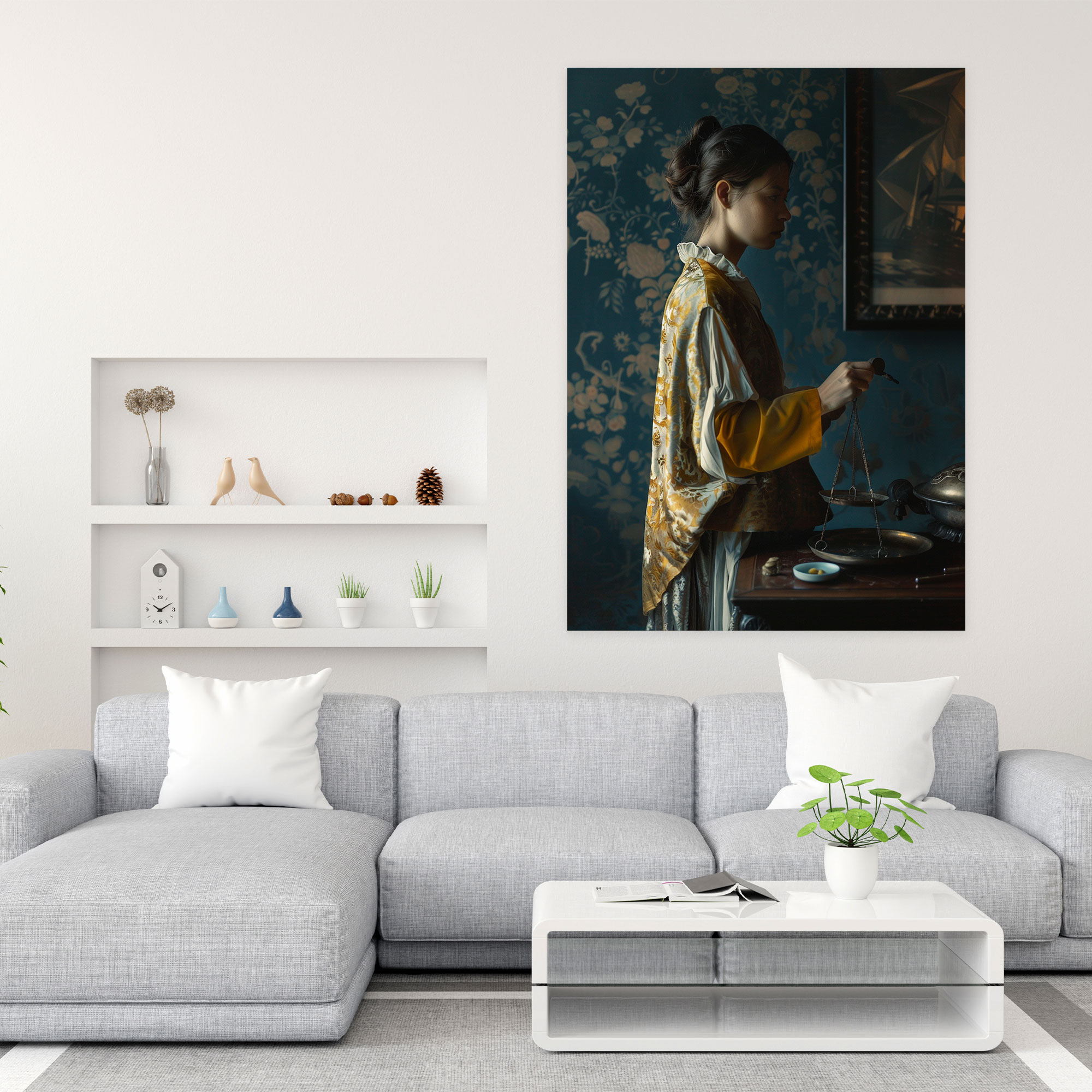 Johannes Vermeer Canvas Print - Johannes Vermeer, Home Decoration, Johannes Vermeer, Canvas Wall Art