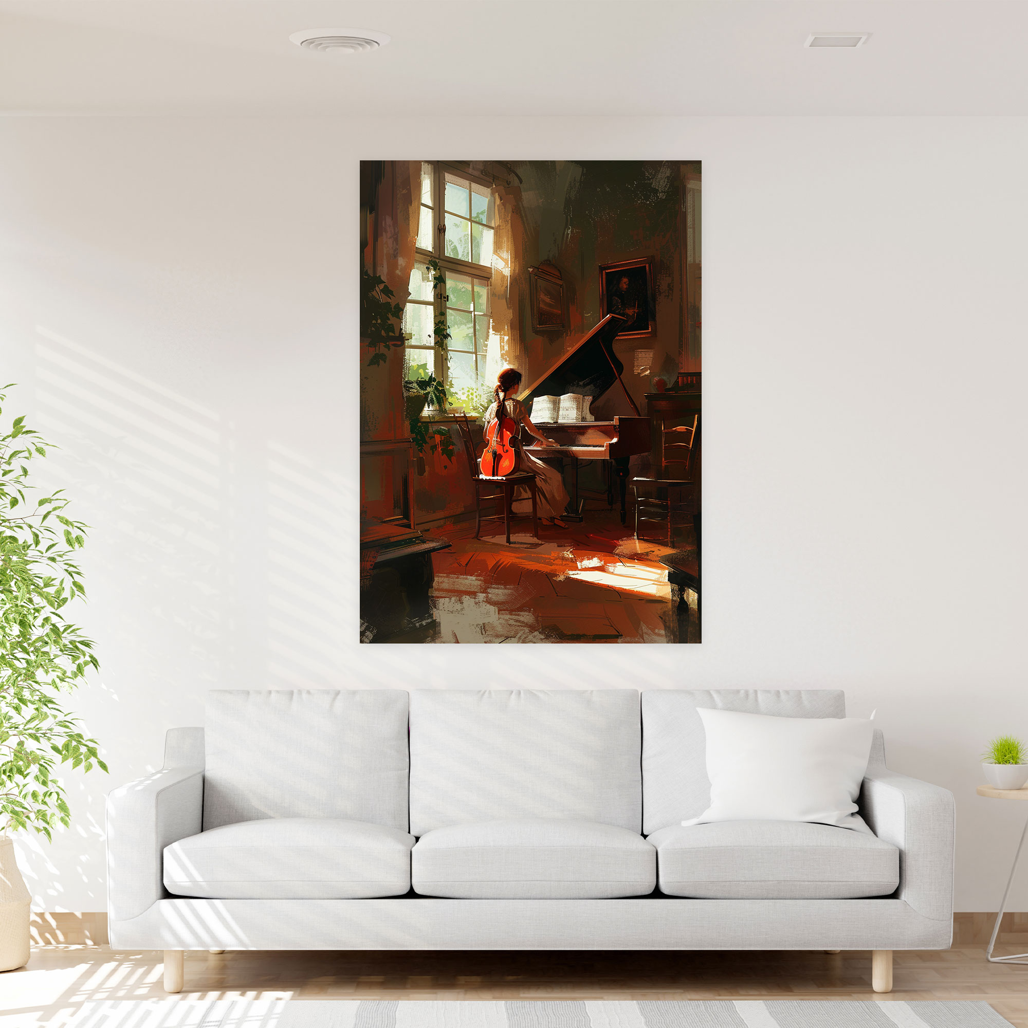 Johannes Vermeer Tablo Sanatı - Ev Dekorasyonu için Kanvas Tablolar