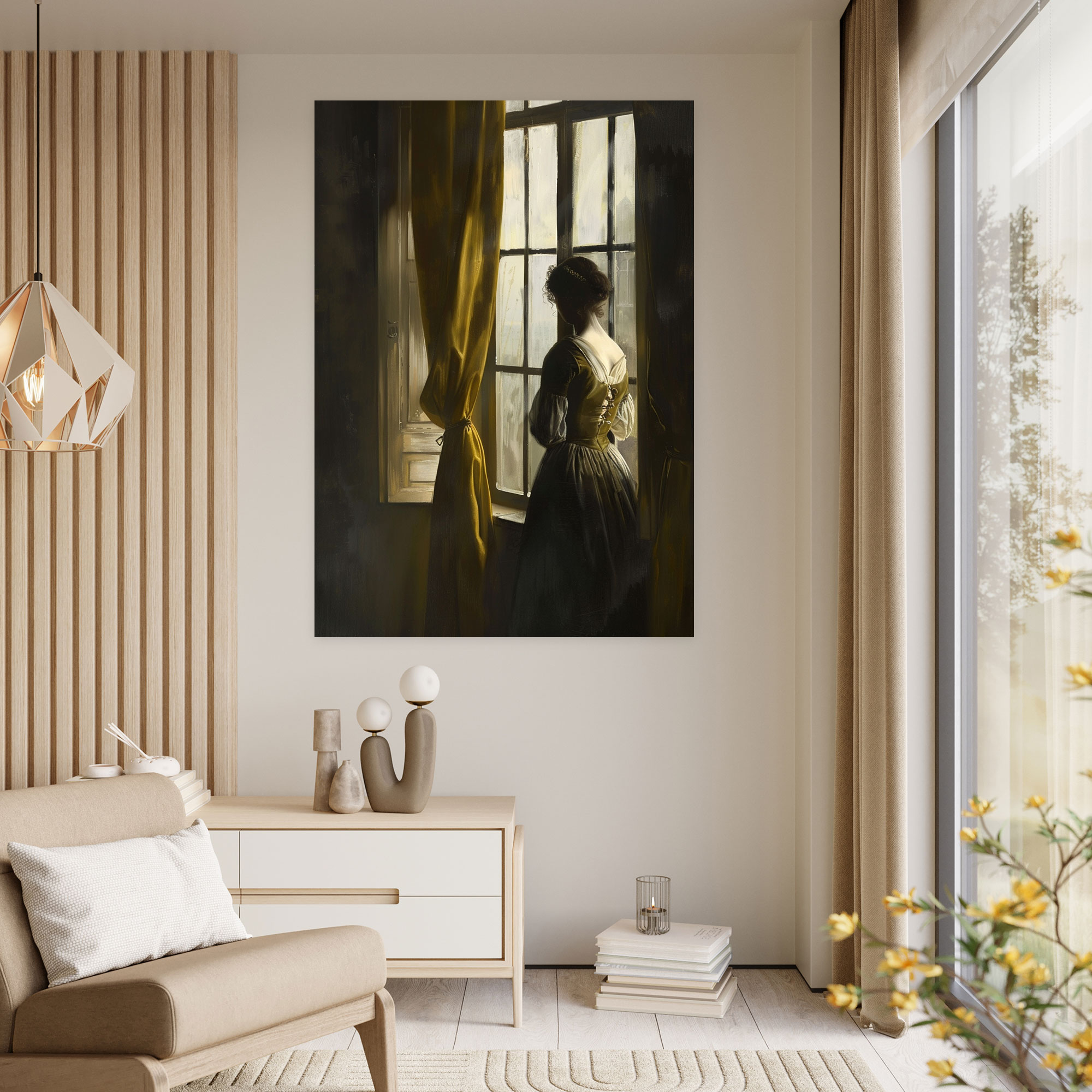 Johannes Vermeer Wall Art - Johannes Vermeer, Canvas, Home Decoration, Wall Decoration
