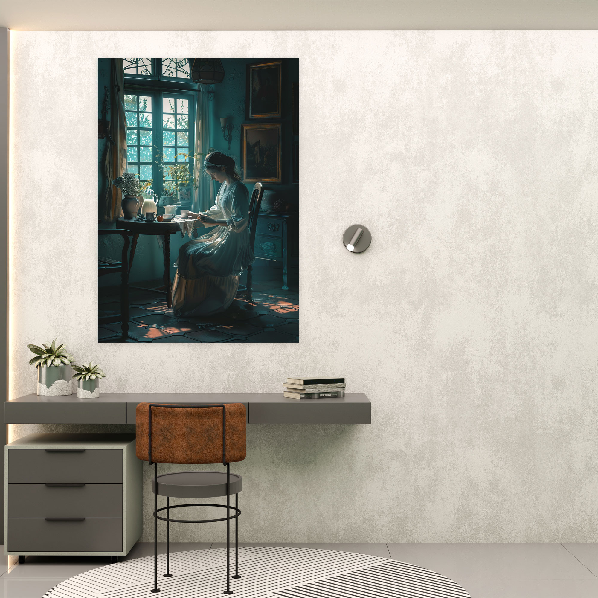 Johannes Vermeer Tablo Kanvas - Duvar Sanatı Ev Dekorasyonu