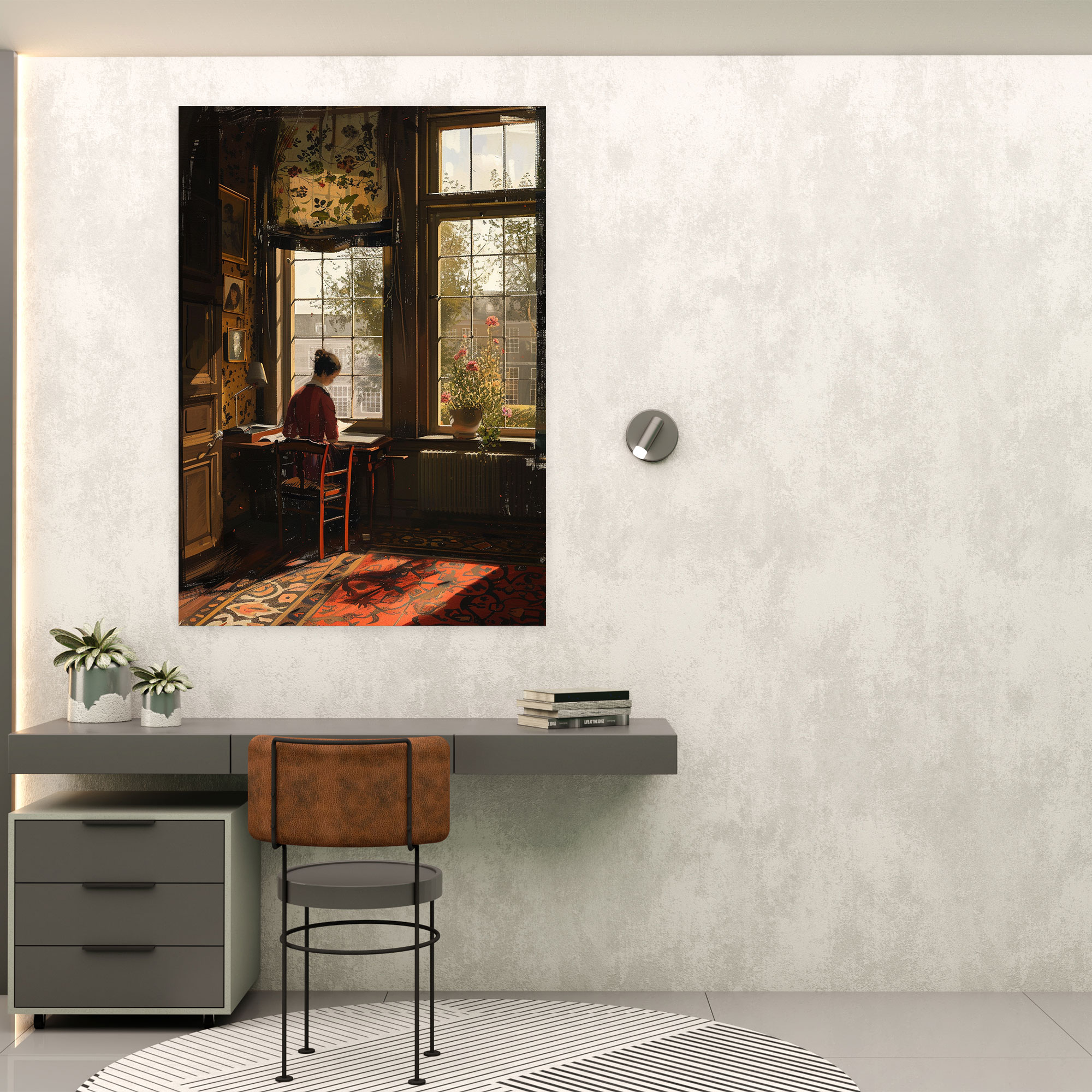 Johannes Vermeer Kanvas Tablo - Duvar Sanatı Johannes Vermeer