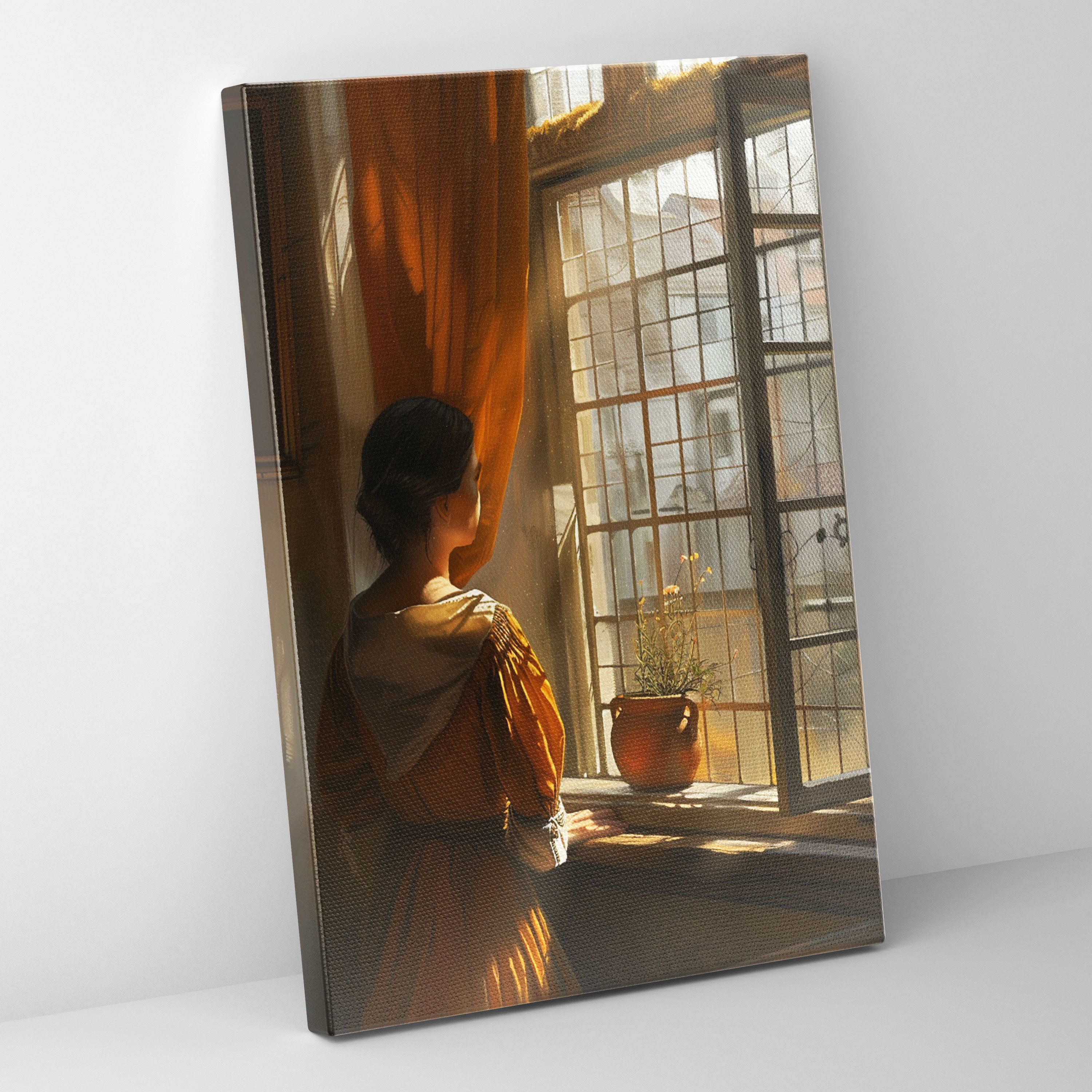 Johannes Vermeer Canvas Print - Johannes Vermeer, Wall Decoration, Canvas, Home Decoration